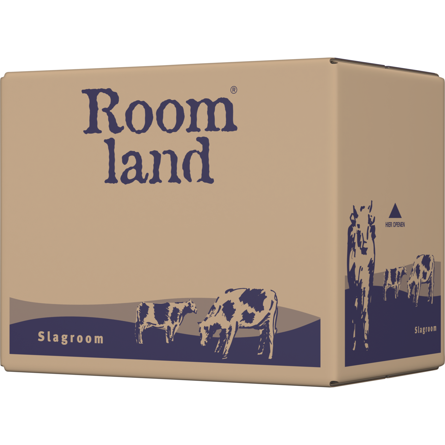 Roomland slagroom ongesuikerd 10L