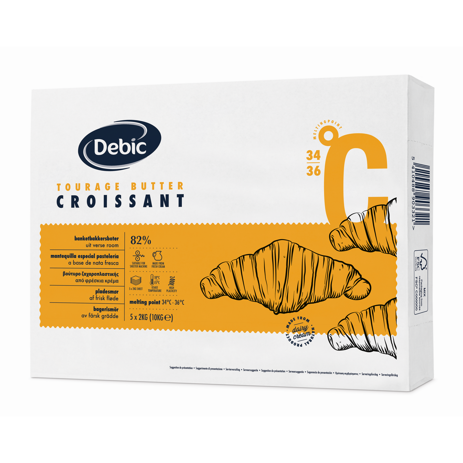 Debic Croissant roomboter 2kg (5)