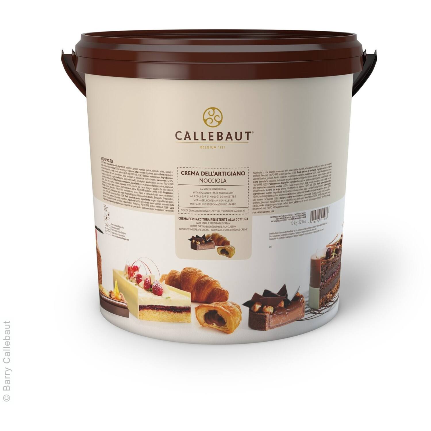 Callebaut Creme Nocciola Dell'Artig. N05-Oh40 10kg