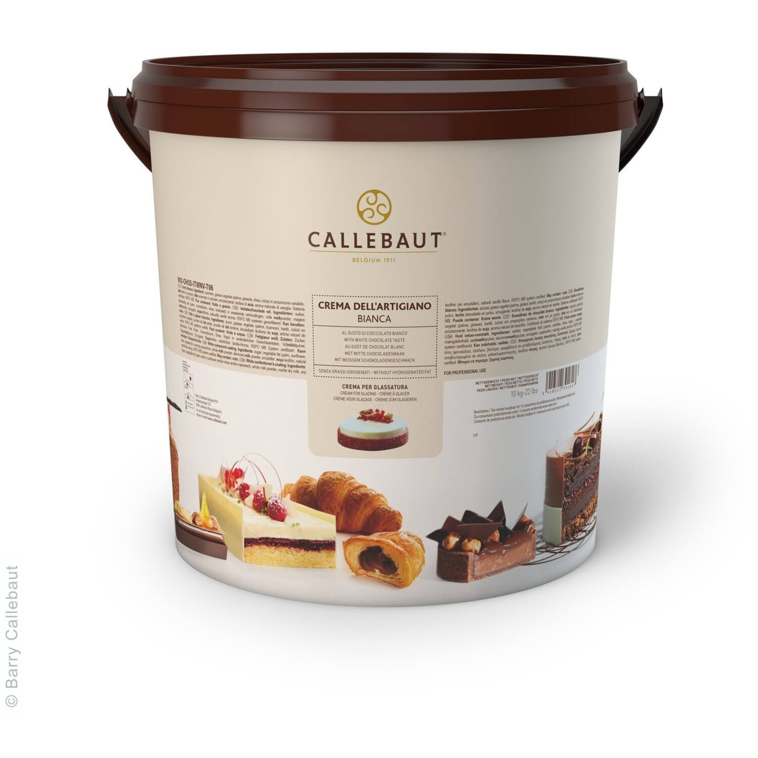 Callebaut Creme Bianca Dell'Artig. V00-Oh35 10kg
