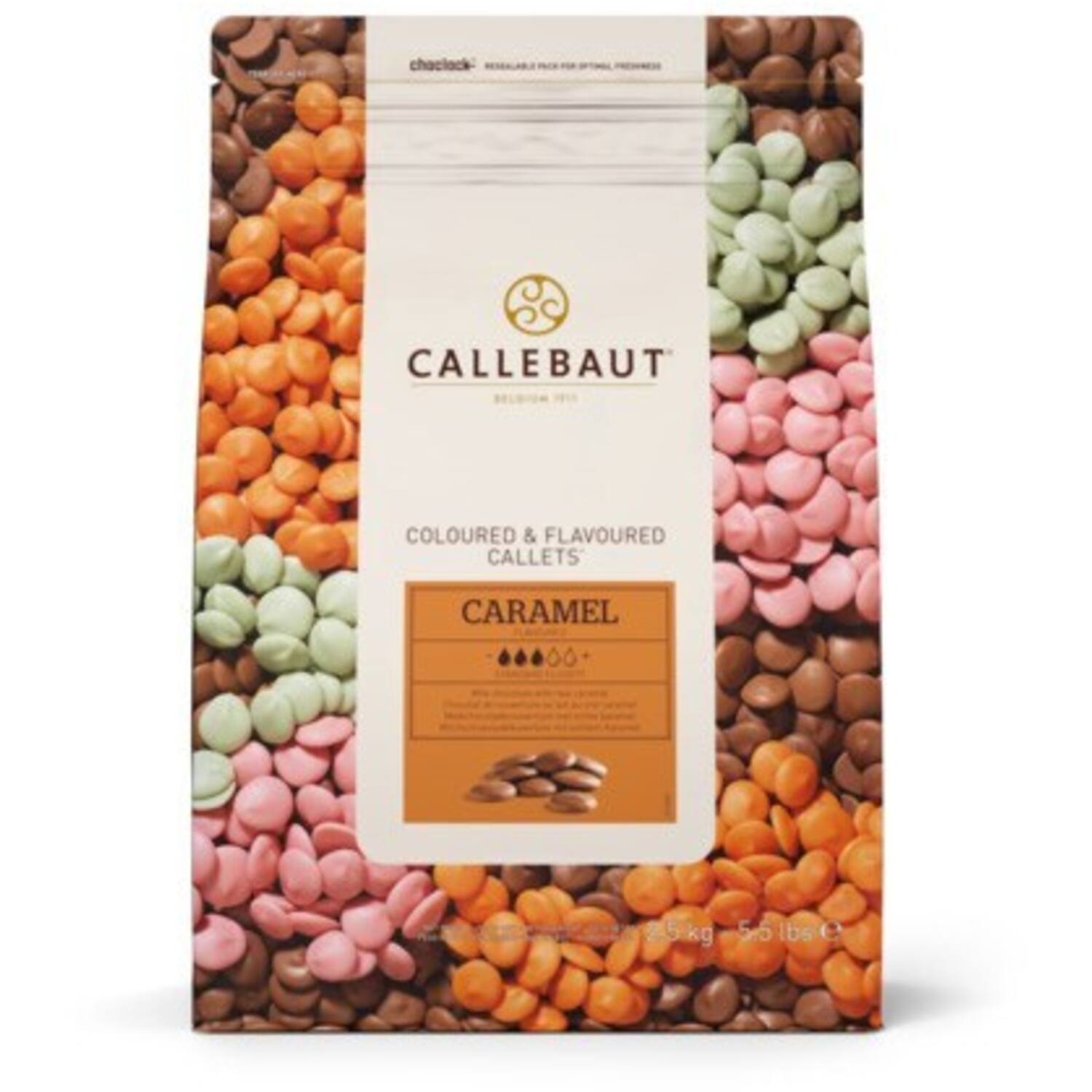 Callebaut Caramel Callets 2.5 kg
