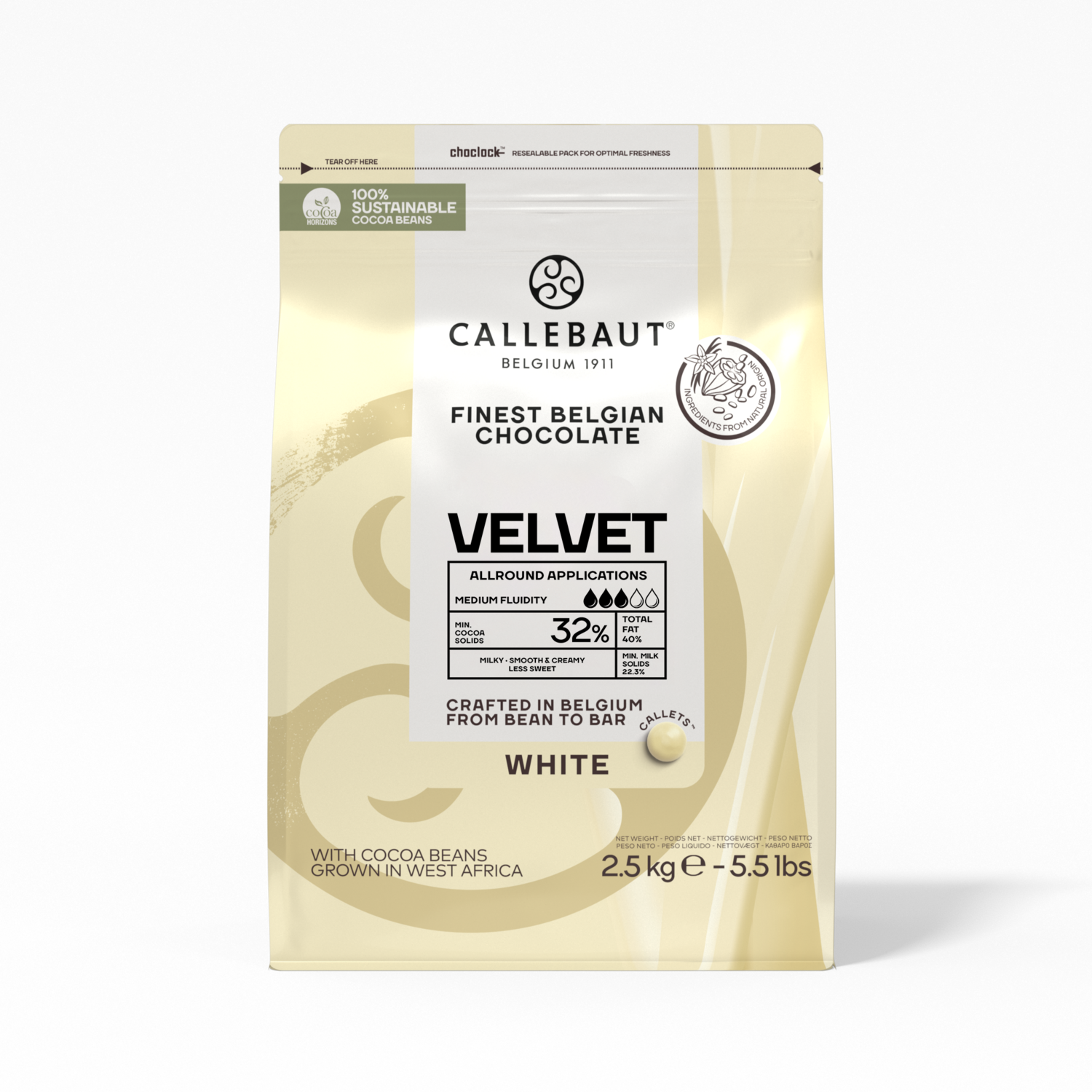 CB Callets Wit Velvet 2.5 kg
