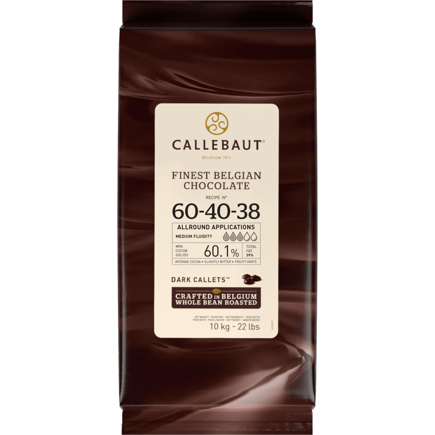 Callebaut 60-40 Bitter Puur 10 kg