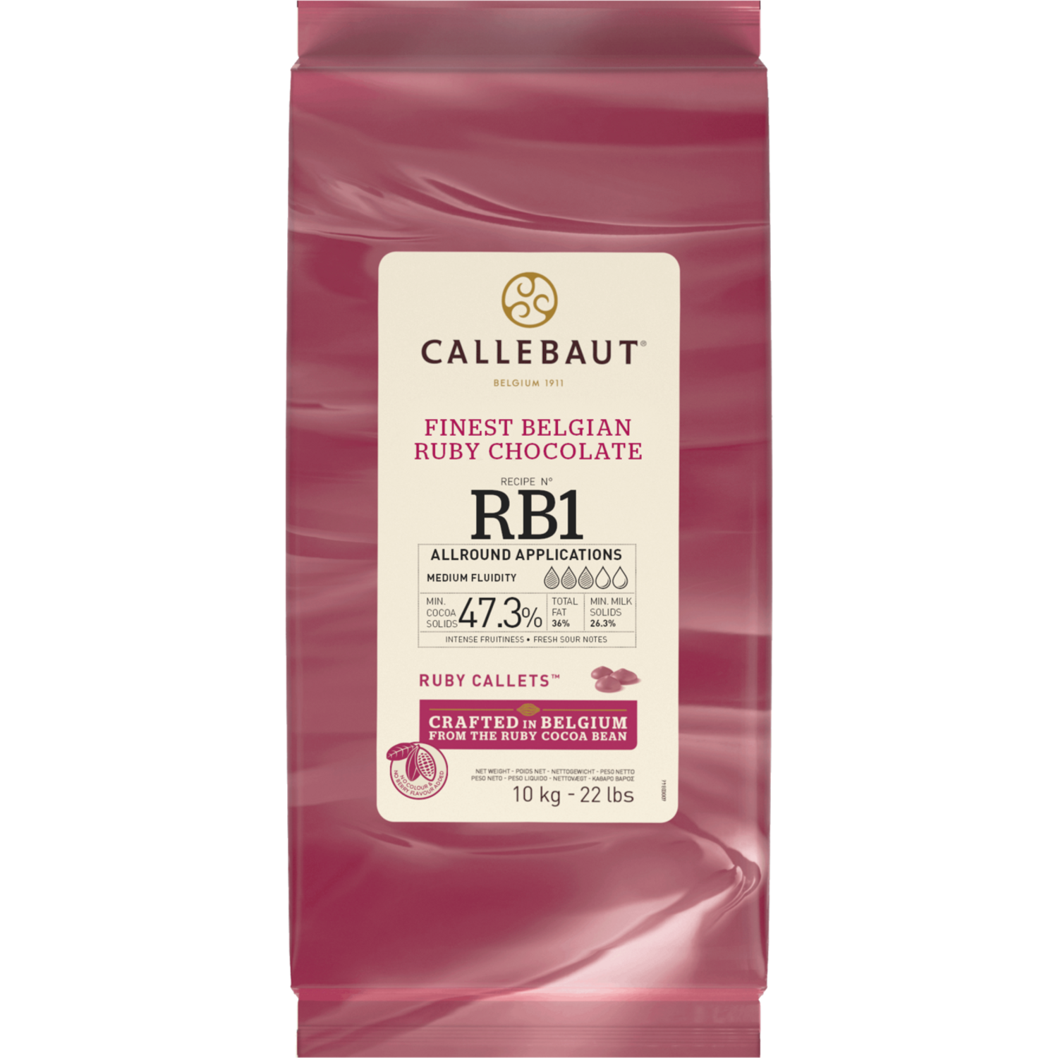 Callebaut Callets Ruby 10 kg