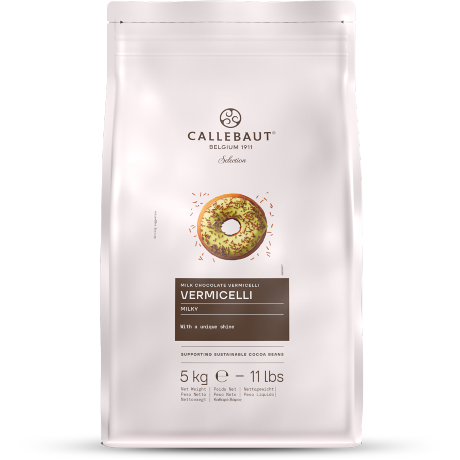 Callebaut Selection Chocolate Vermicelli Melk 5 Kg