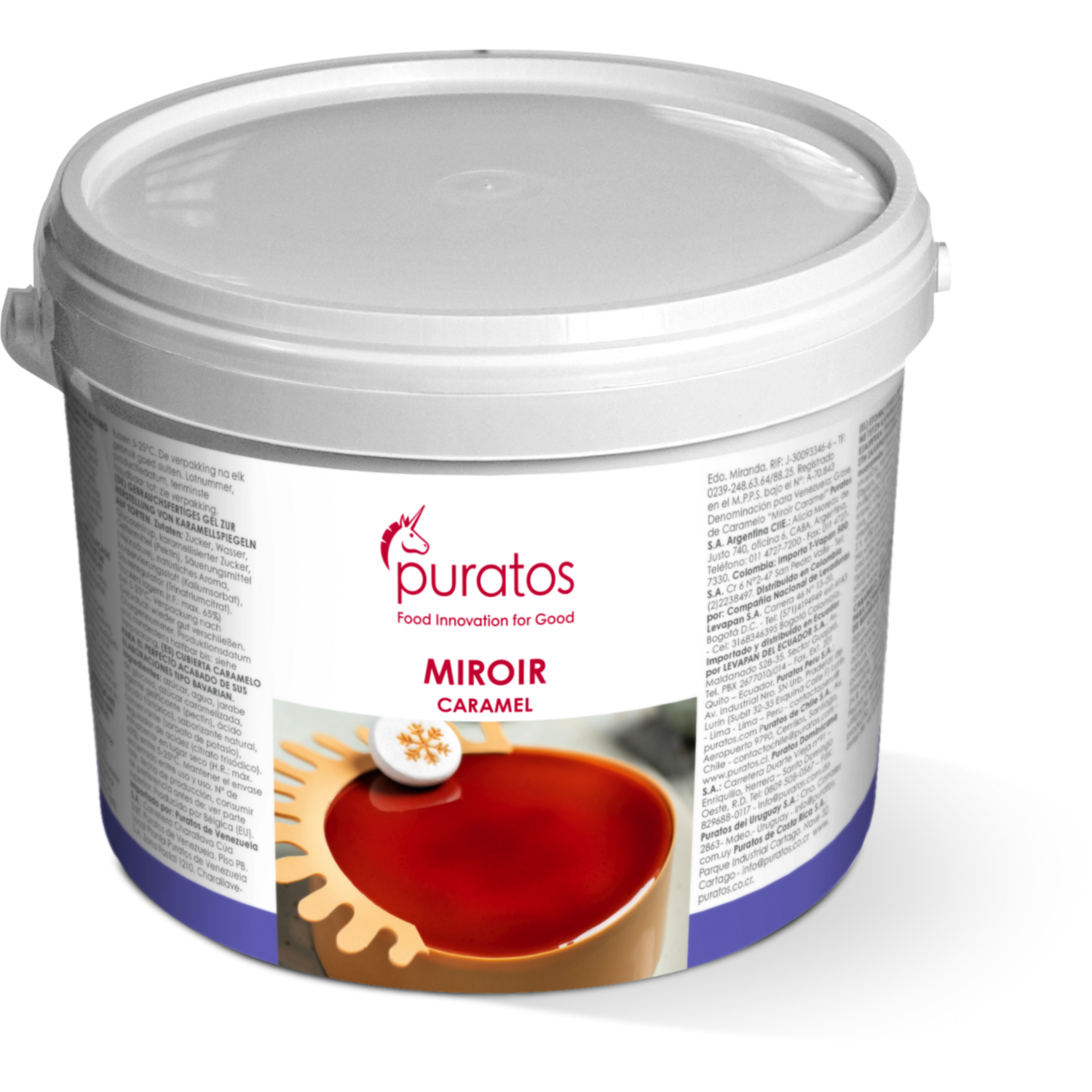 Puratos Miroir Caramel 5 kg