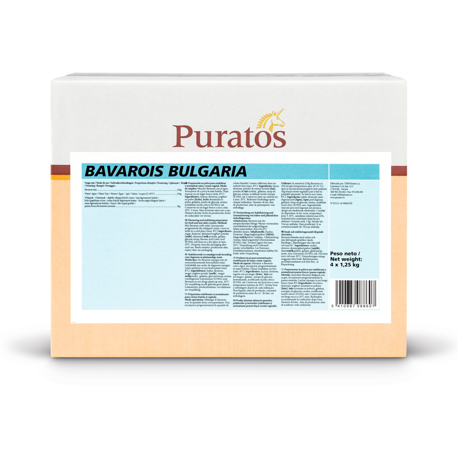 Puratos Bavarois Bulgaria (Yoghurt) 5 kg
