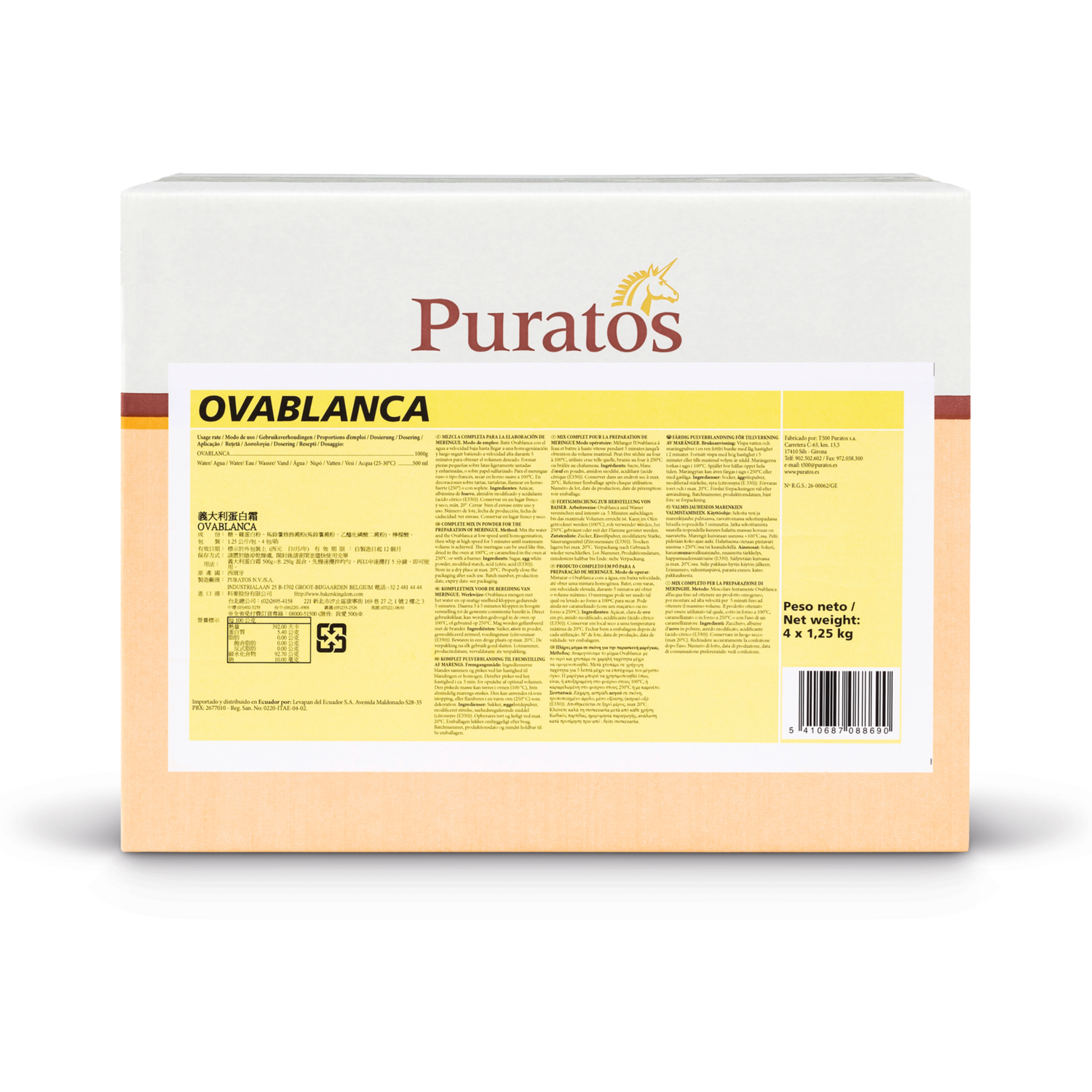 Puratos Ovablanca 5 kg
