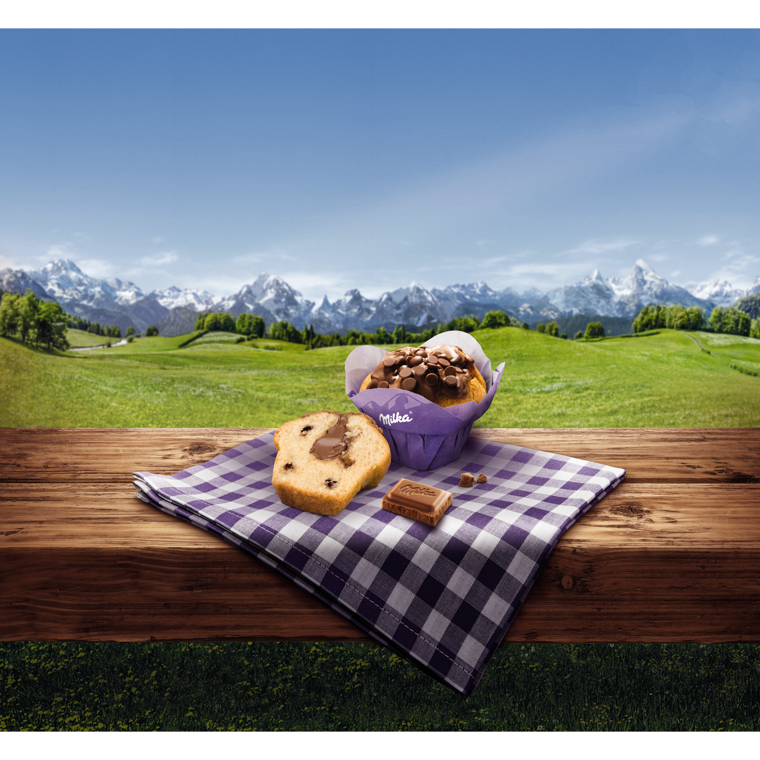 Baker&Baker Milka Muffin Gevuld 110g (36)
