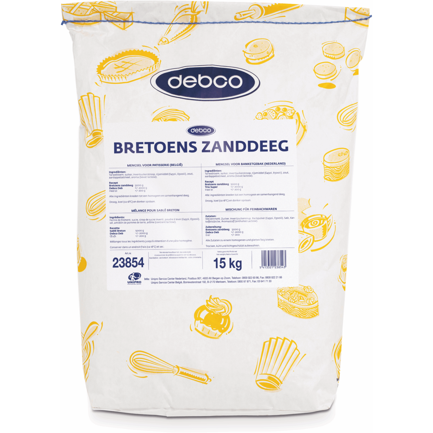 CSM Debco Bretoens Zanddeegmix 15 kg