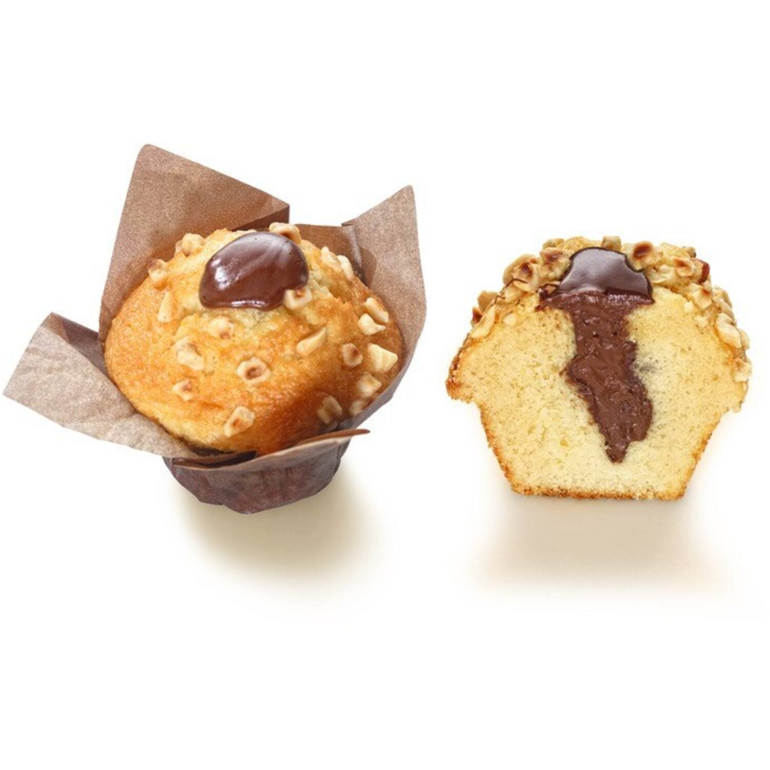 VDM A230 Vanillemuffin Met Cacaohazelnootvulling (36)