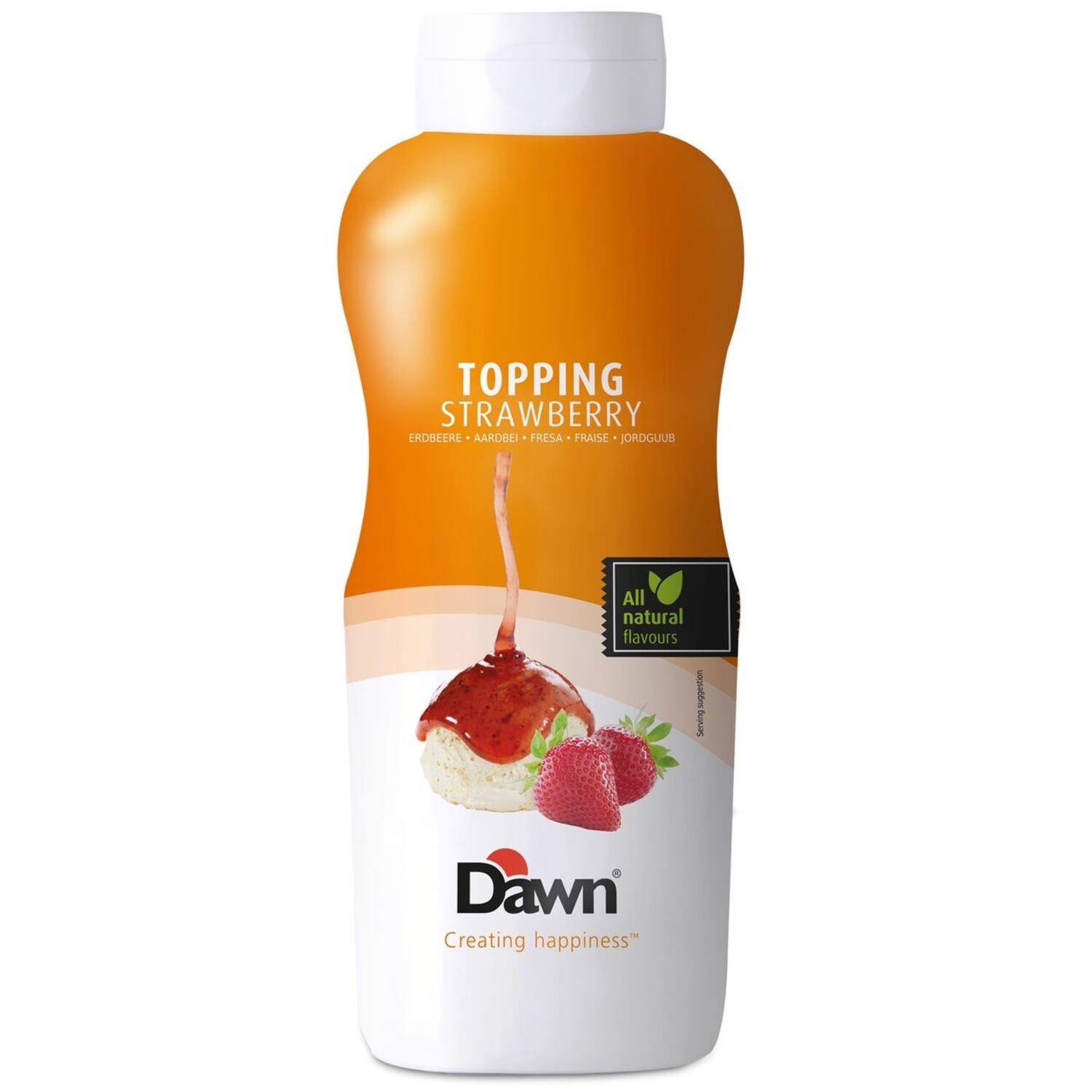 Dawn Topping Aardbei 1 kg