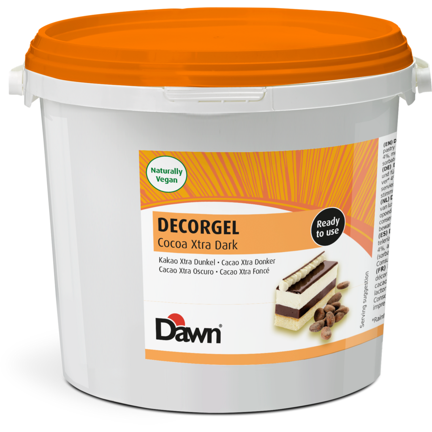 Dawn Decorgel Cacao Donker UTZ 7 kg