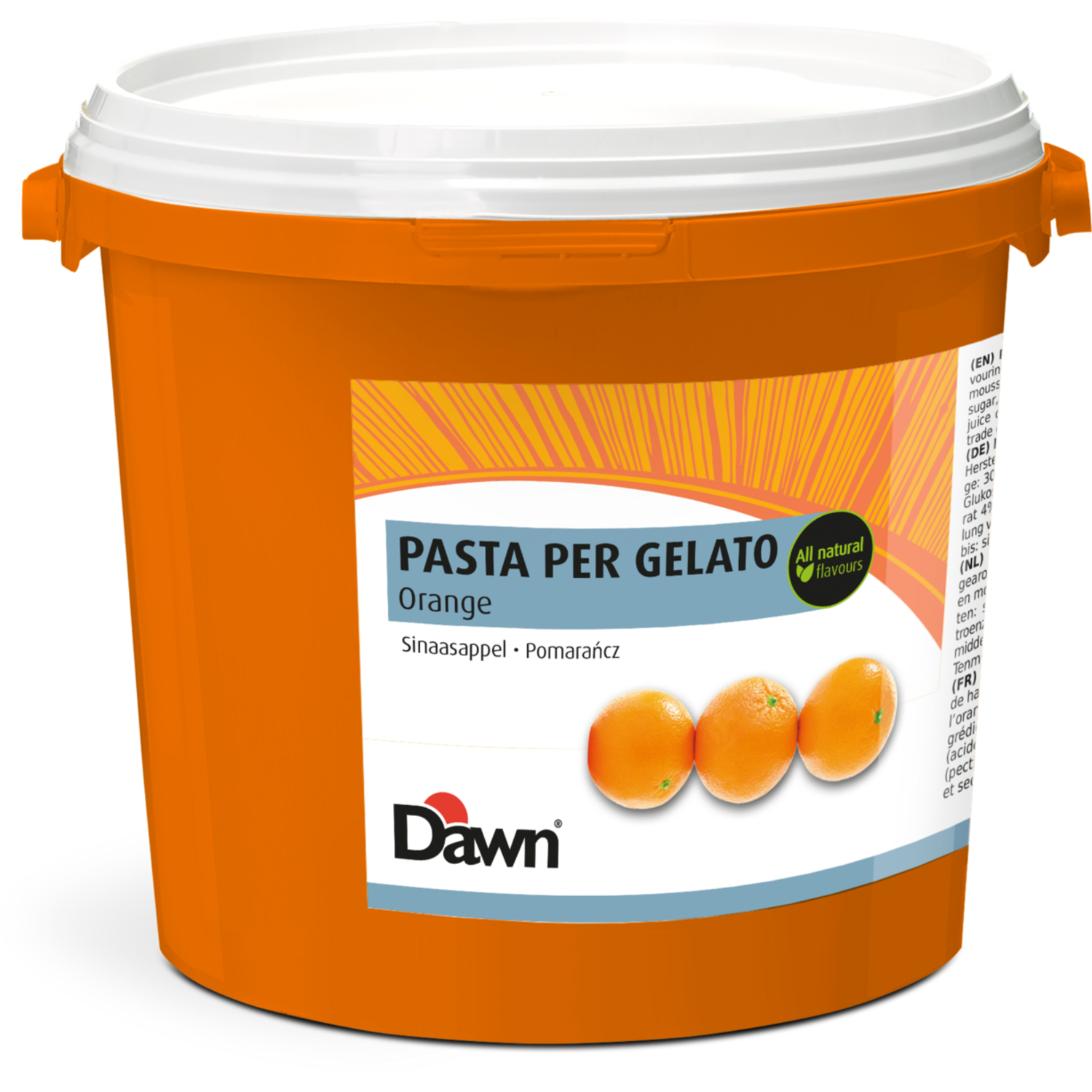 Dawn Sinaasappel Pasta Per Gelato 3,5kg