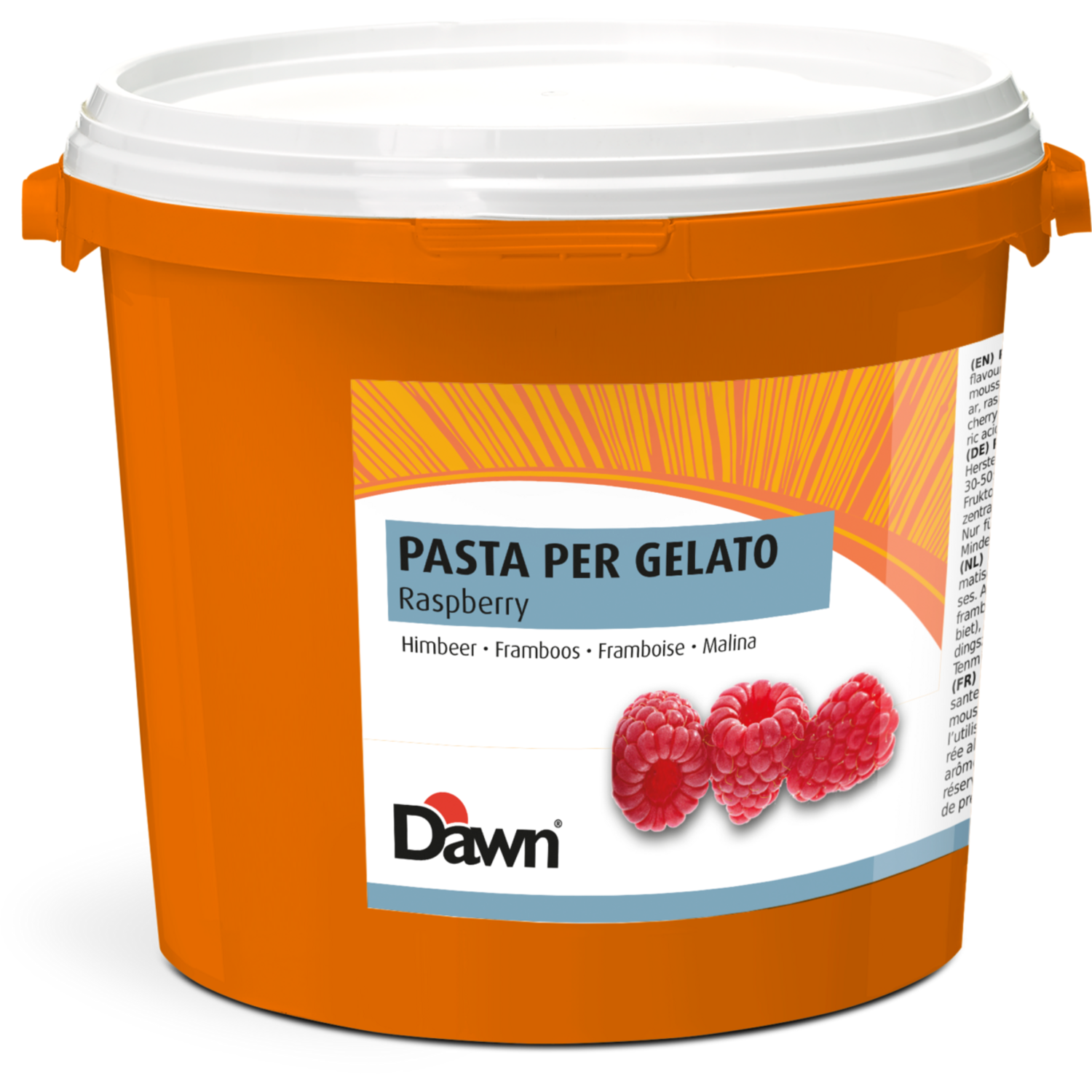 Dawn Framboos Pasta Per Gelato 3,5 kg