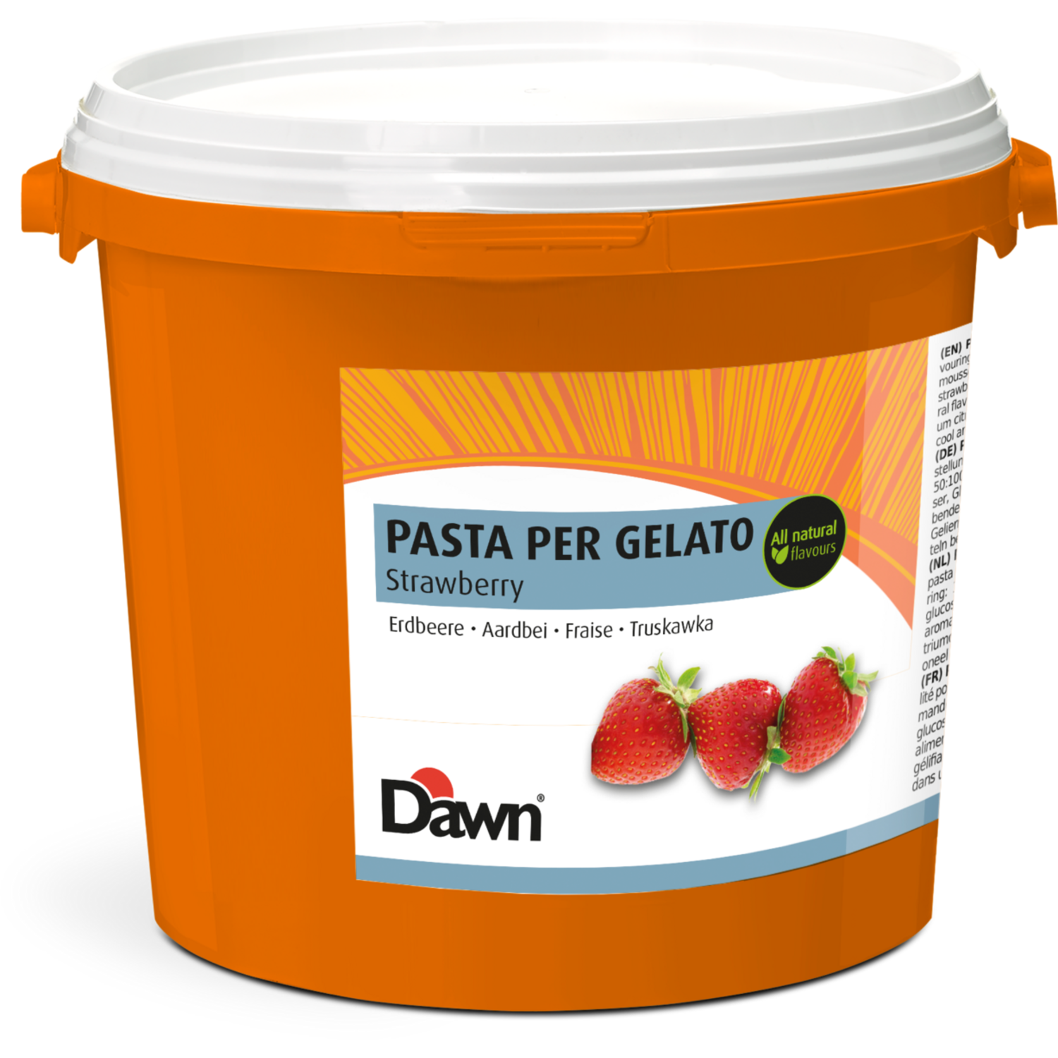 Dawn Aardbei Pasta Per Gelato 3,5 kg