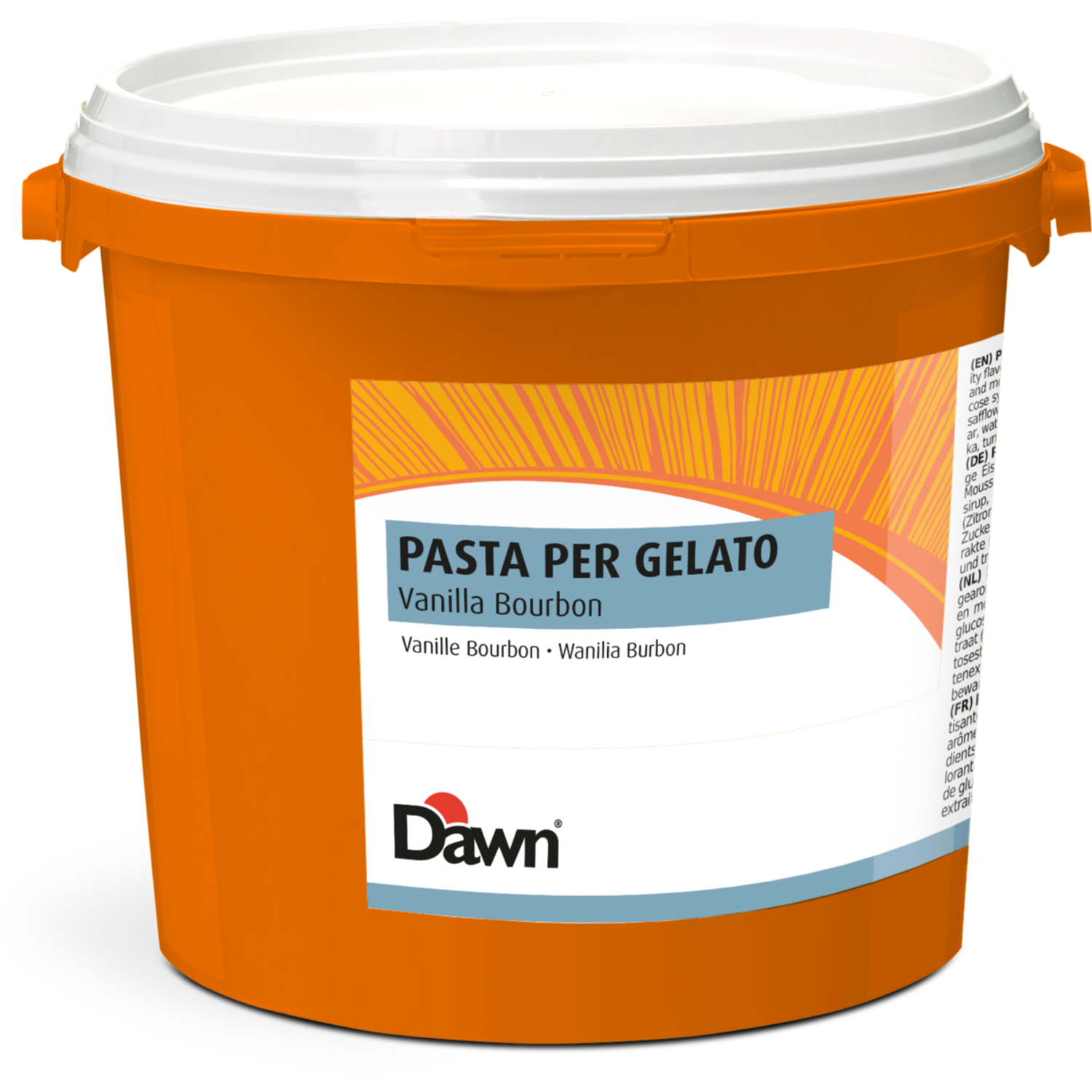 Dawn Vanilla Bourbon Pasta Per Gelato 3,5 kg