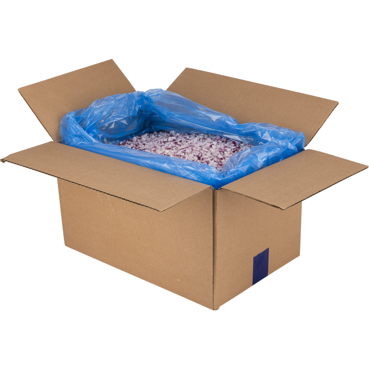 IQF Rode Uien 6x6mm 10kg