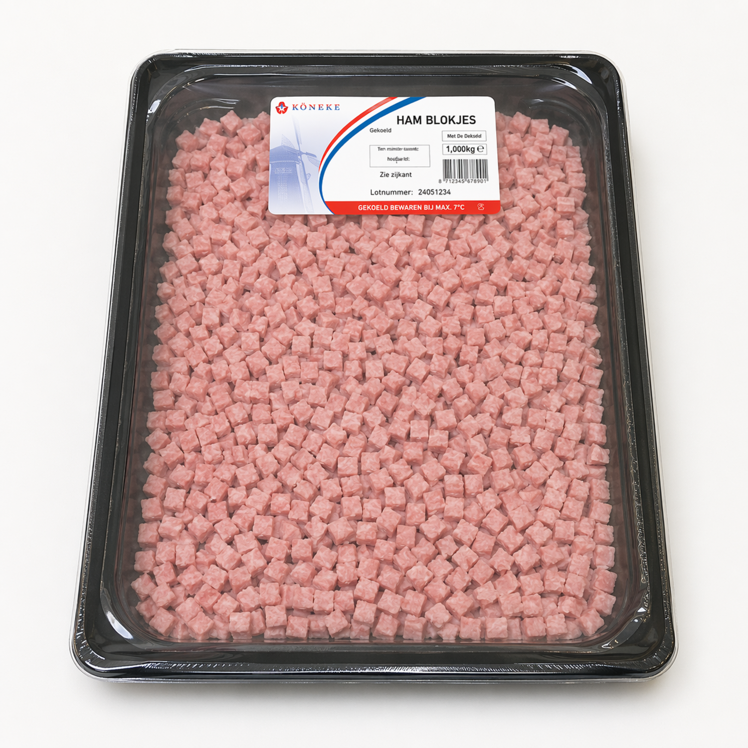 Hamblokjes 5x5x5mm 1 Kg