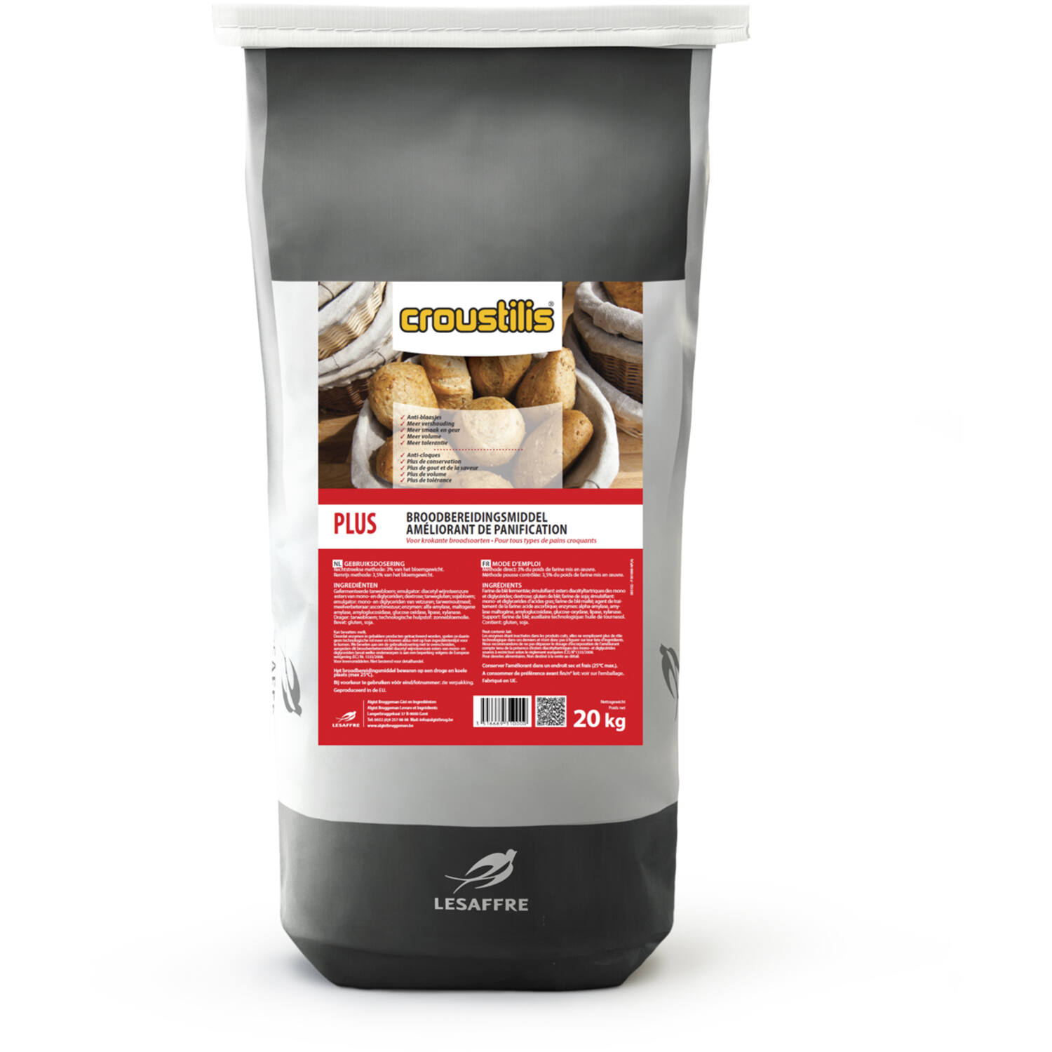 Croustilis Plus 20 kg Bruggem.