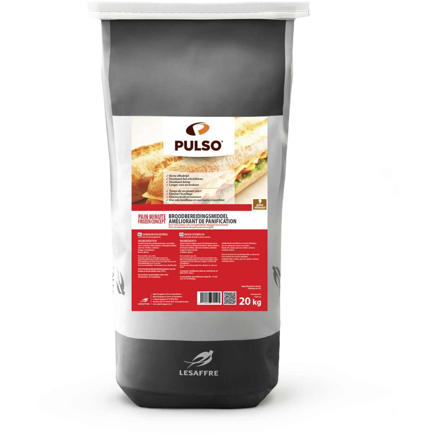 Pulso Pain Minutes Frozen Concept 20kg Bruggeman