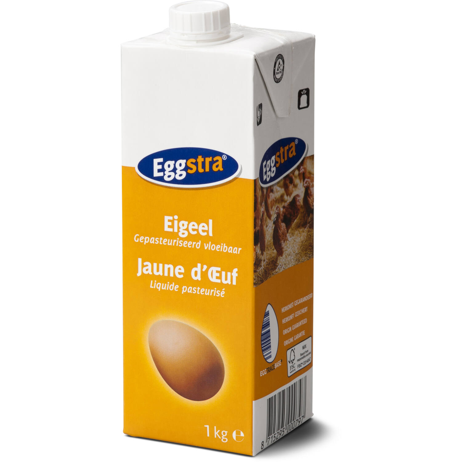 Weko Eidooier Verrijkte Kooi 1 ltr