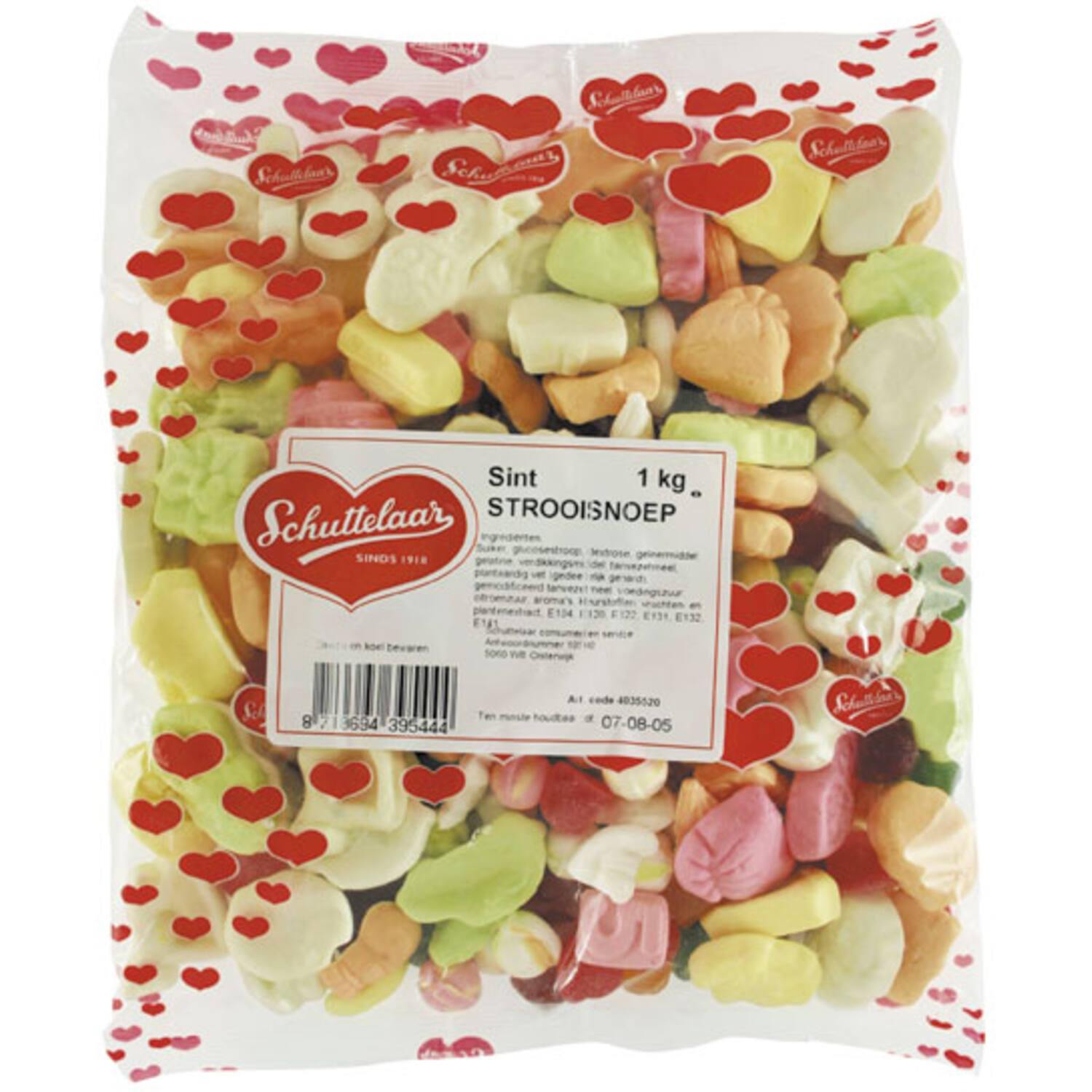 Schuttelaar Strooisnoep 4x1 Kg