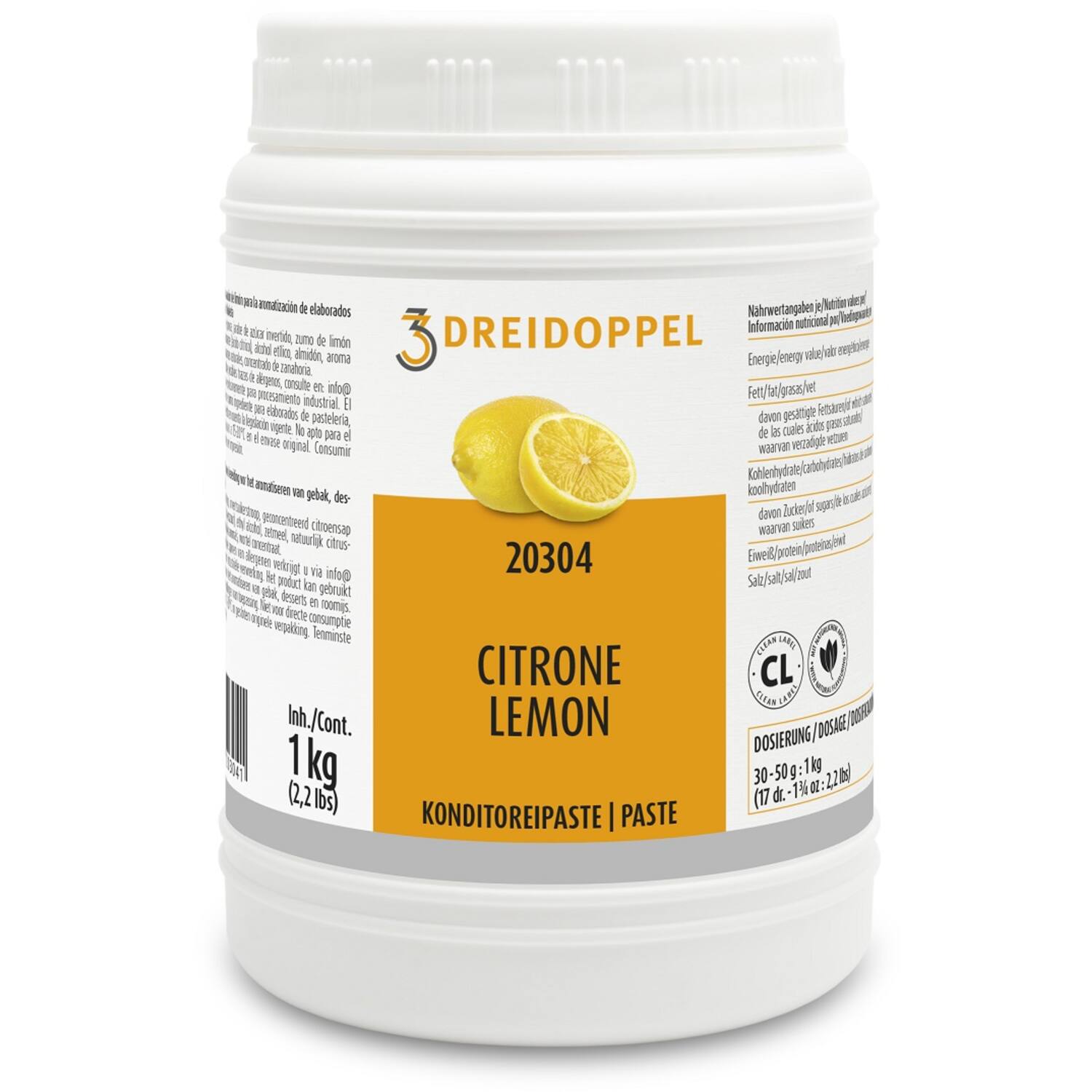 Ireks Dreidoppel Citroen Pasta 1 Kg