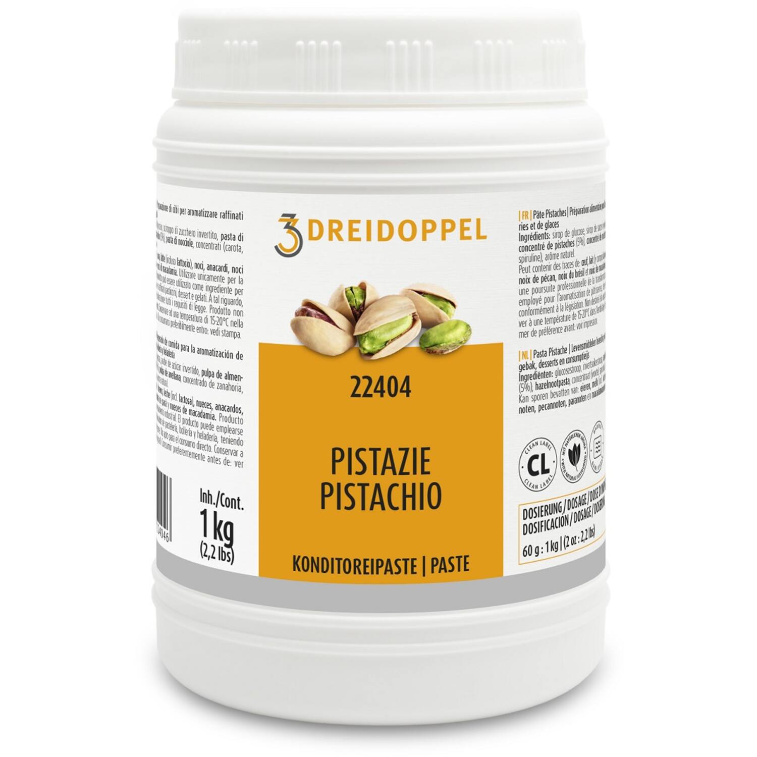 Ireks Dreidoppel Pistache Pasta 1 Kg
