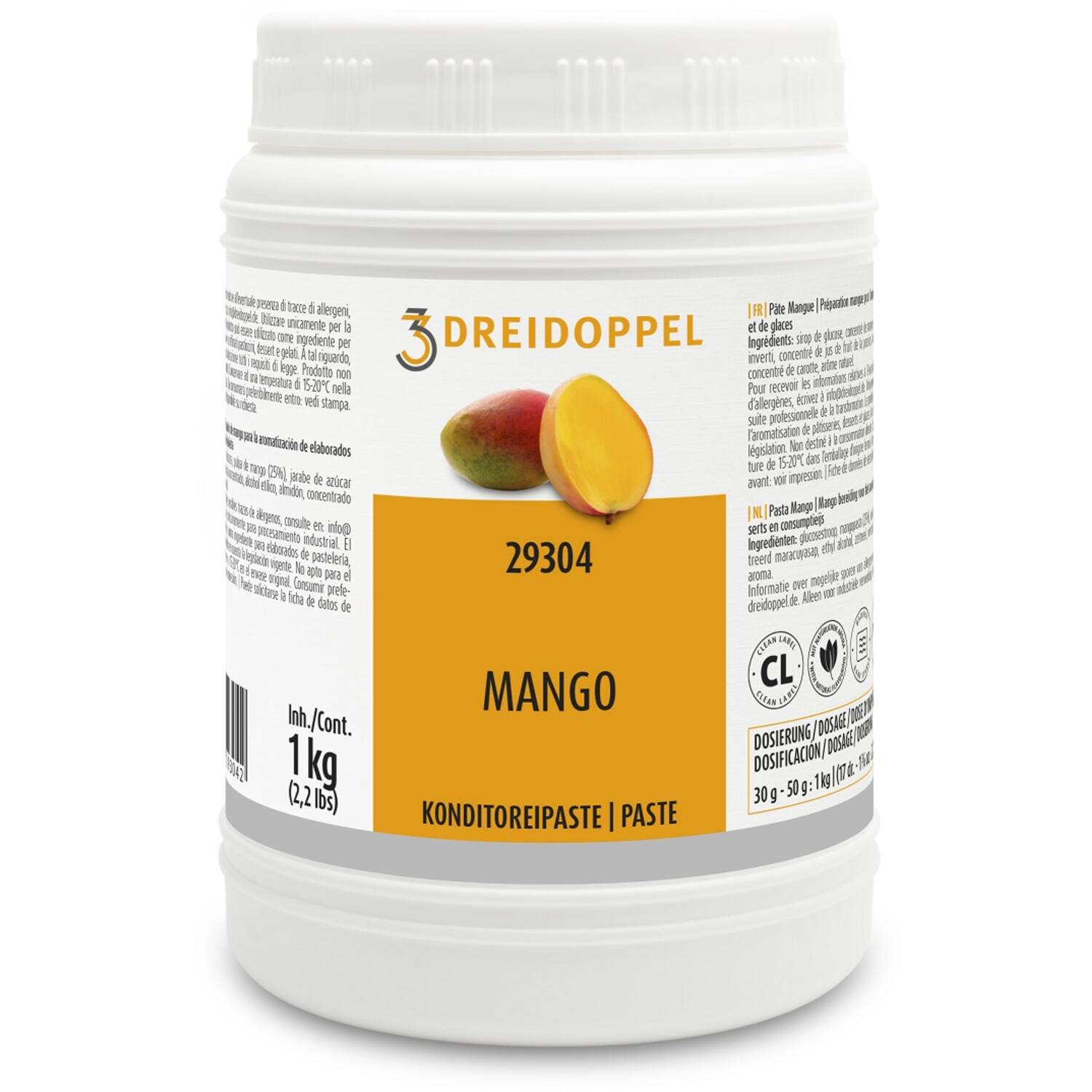 Ireks Dreidoppel Mango Pasta 1 Kg