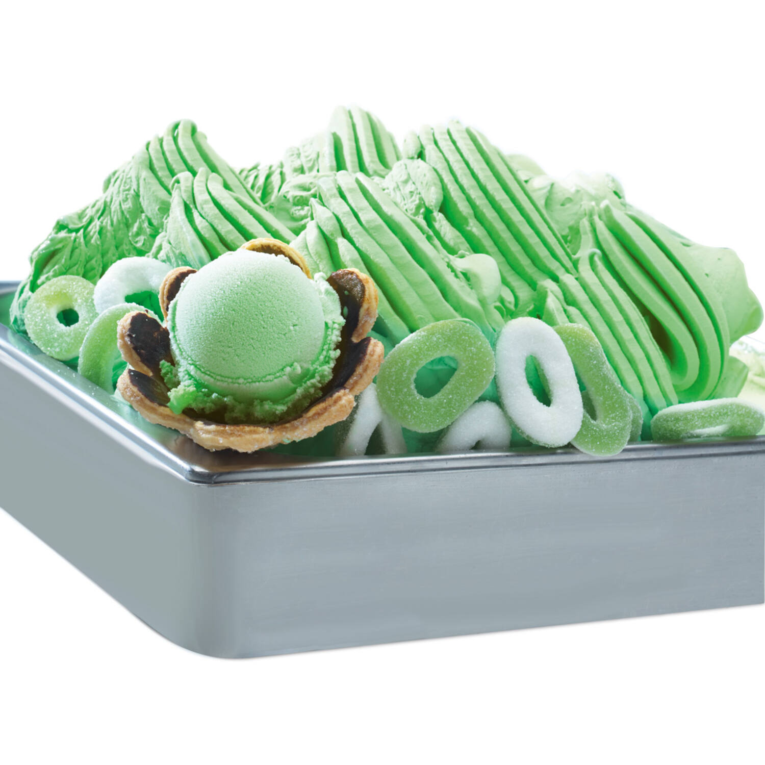 Ireks 32519 Dreidoppel Gelatop Pronto Saure Apfelringen 6x1,2kg