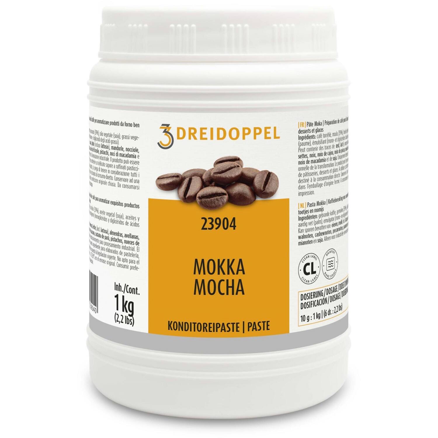 Ireks Dreidoppel Mocha Pasta (Koffie Sterk) 1 Kg