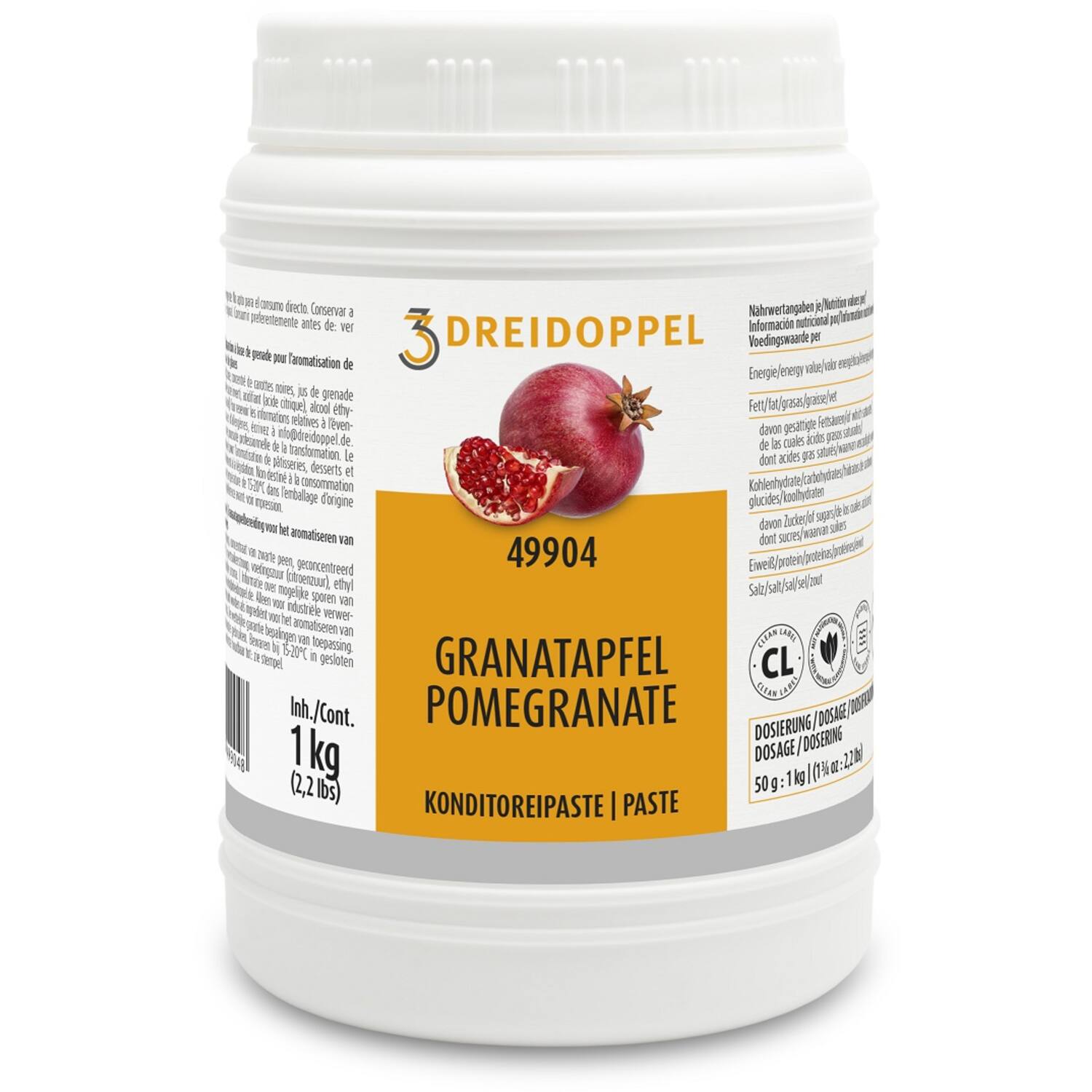 Ireks Dreidoppel Granaatappel Pasta 1 Kg
