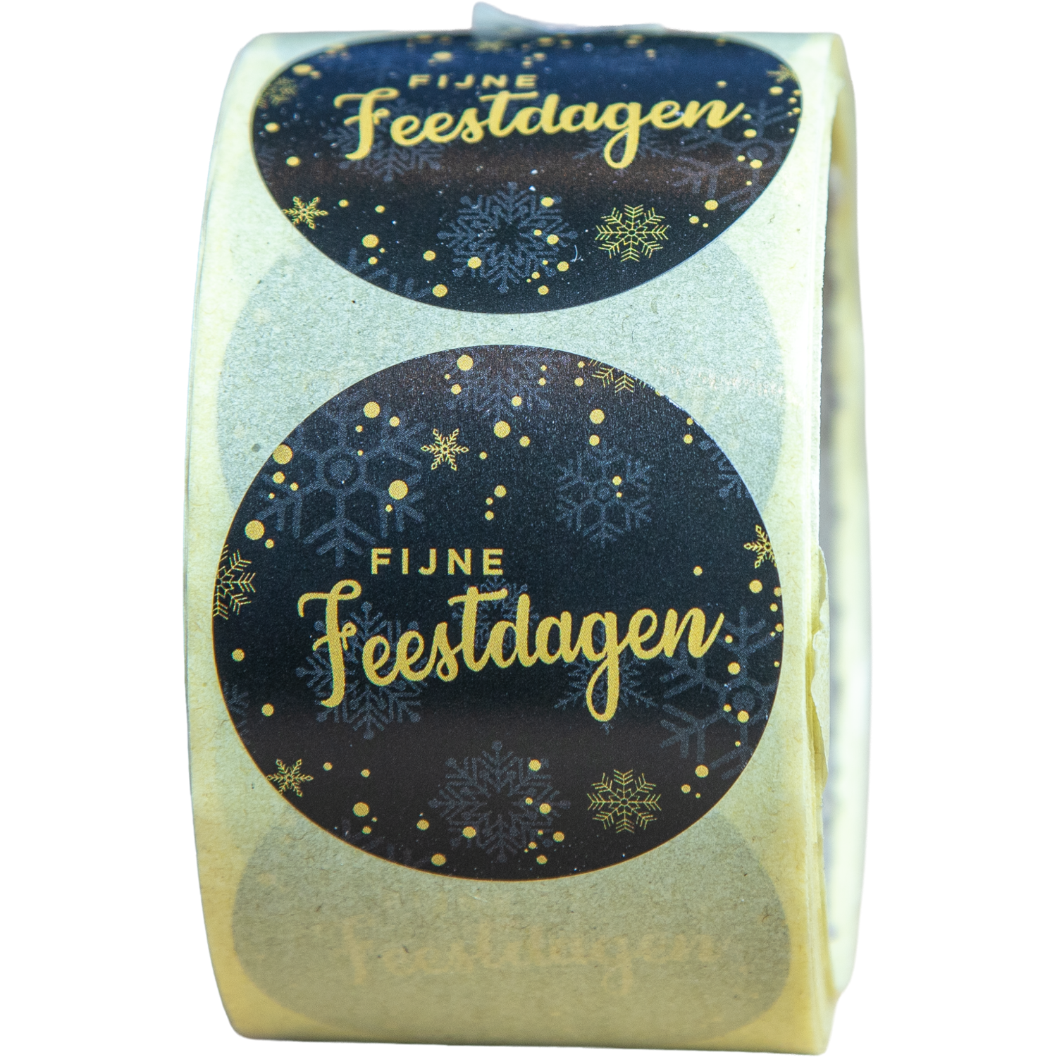 Etiketten Fijne Feestdagen 50 mm (500)