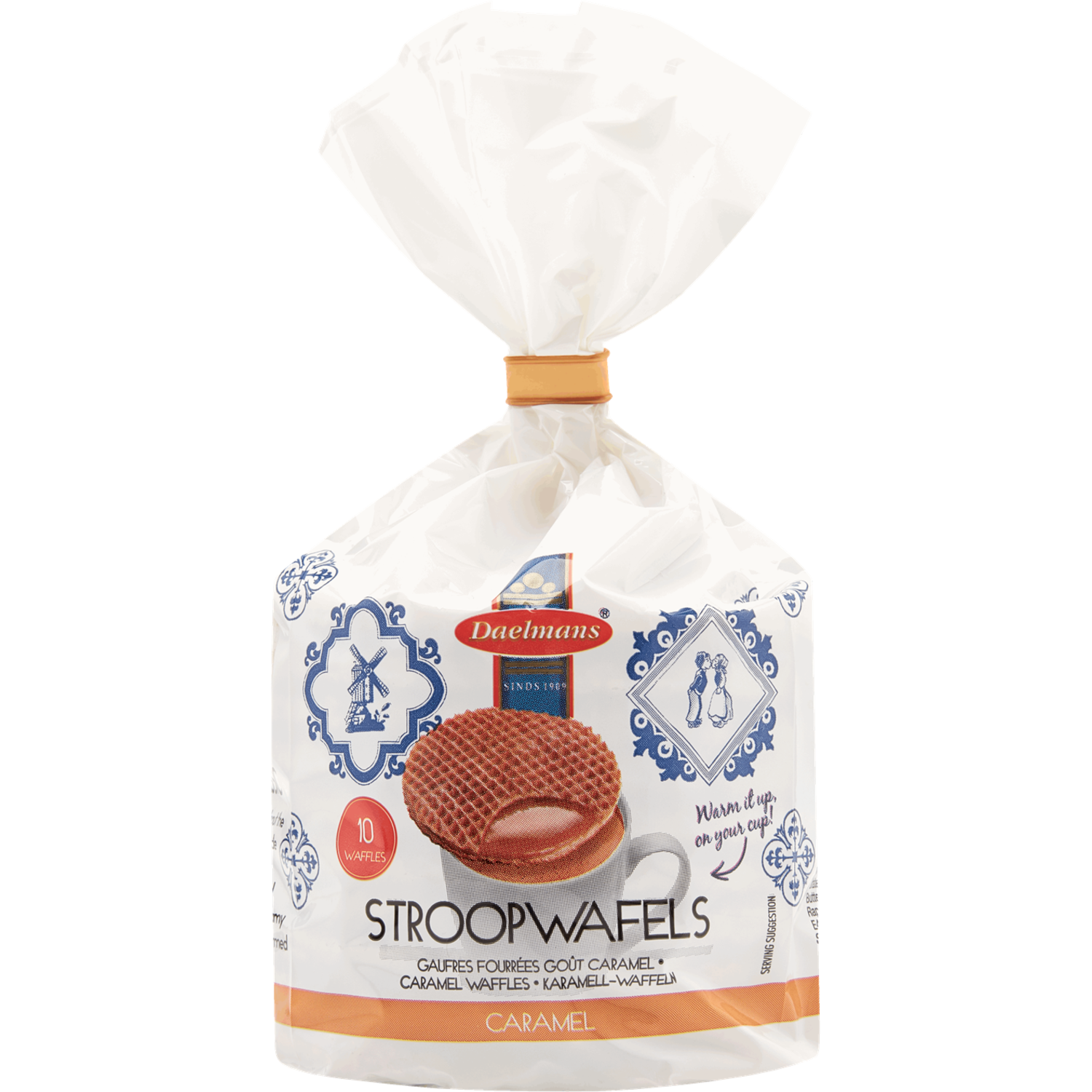 Reuze Stroopwafels 8 X 10 st