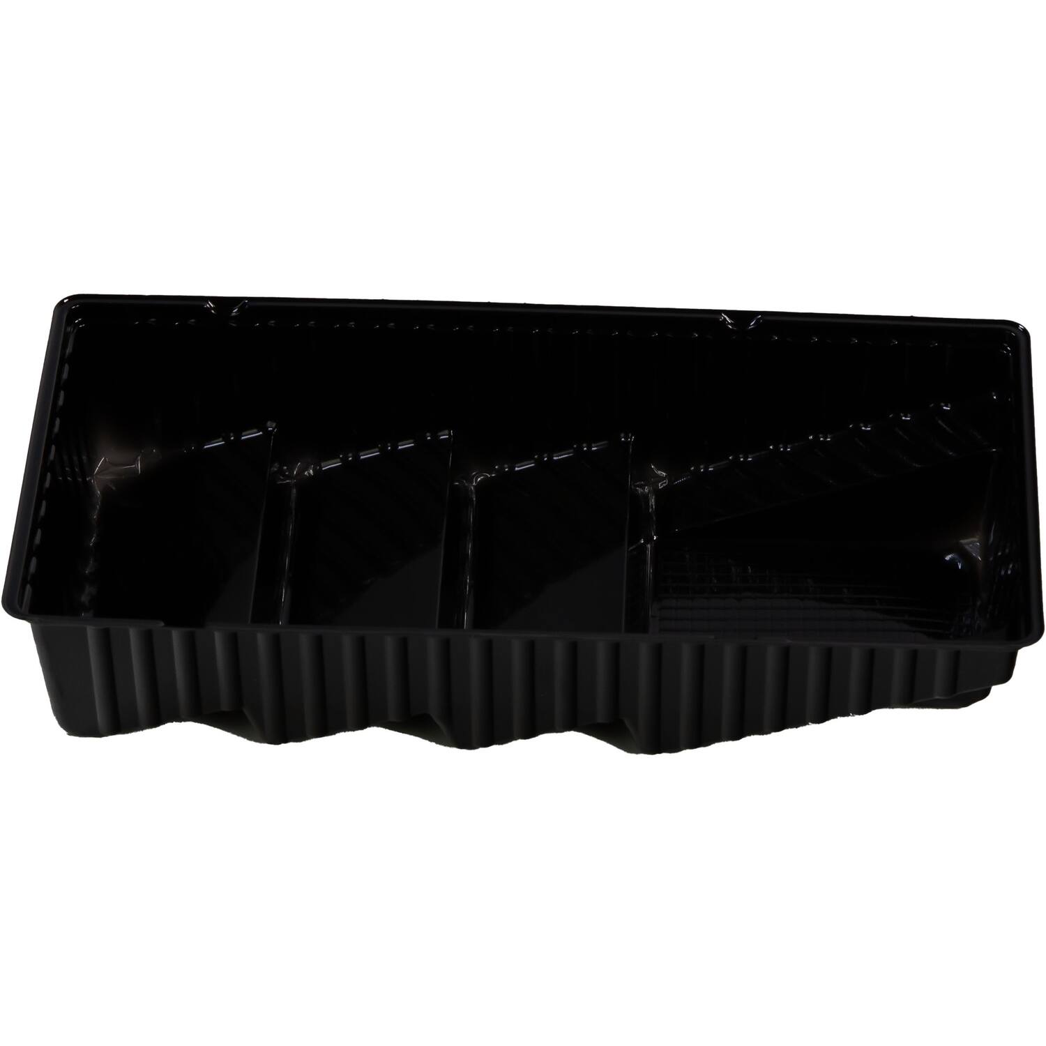 Interieurs dakpan zwart 244x118x48mm PET (840)