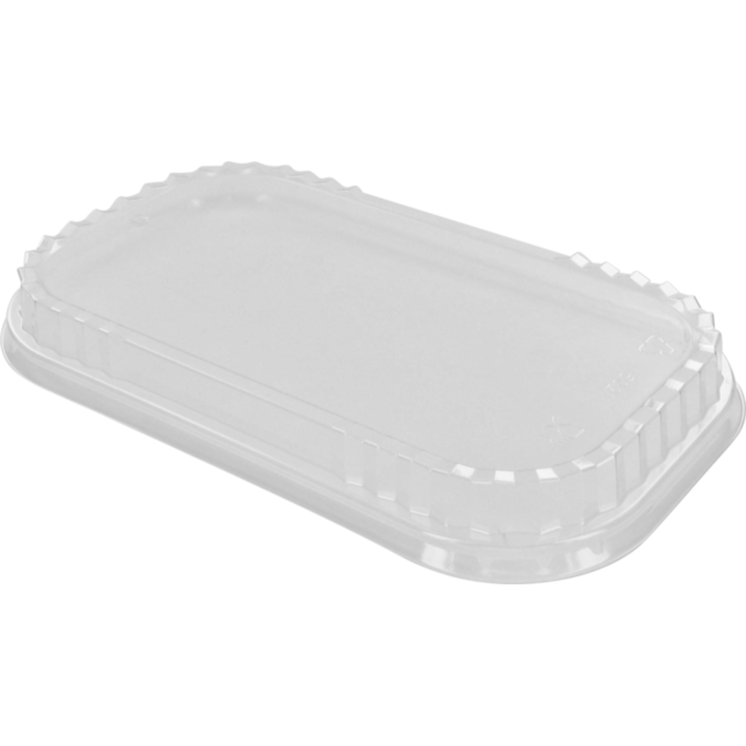 Deksel Transparant PET 241x145x25mm (500)