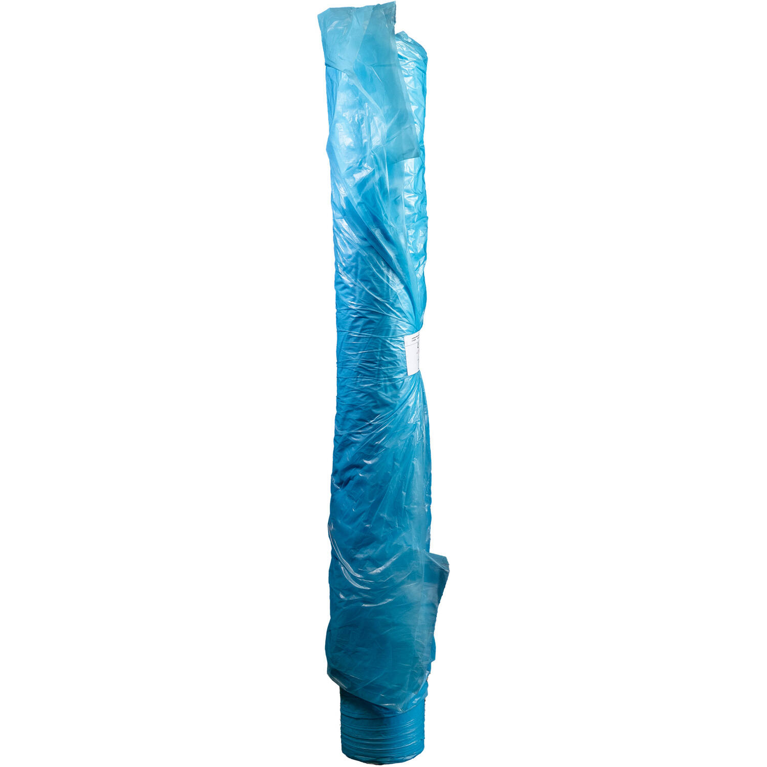 Containerhoes op rol MDPE 25my blauw 2% 130/35/215 (100)