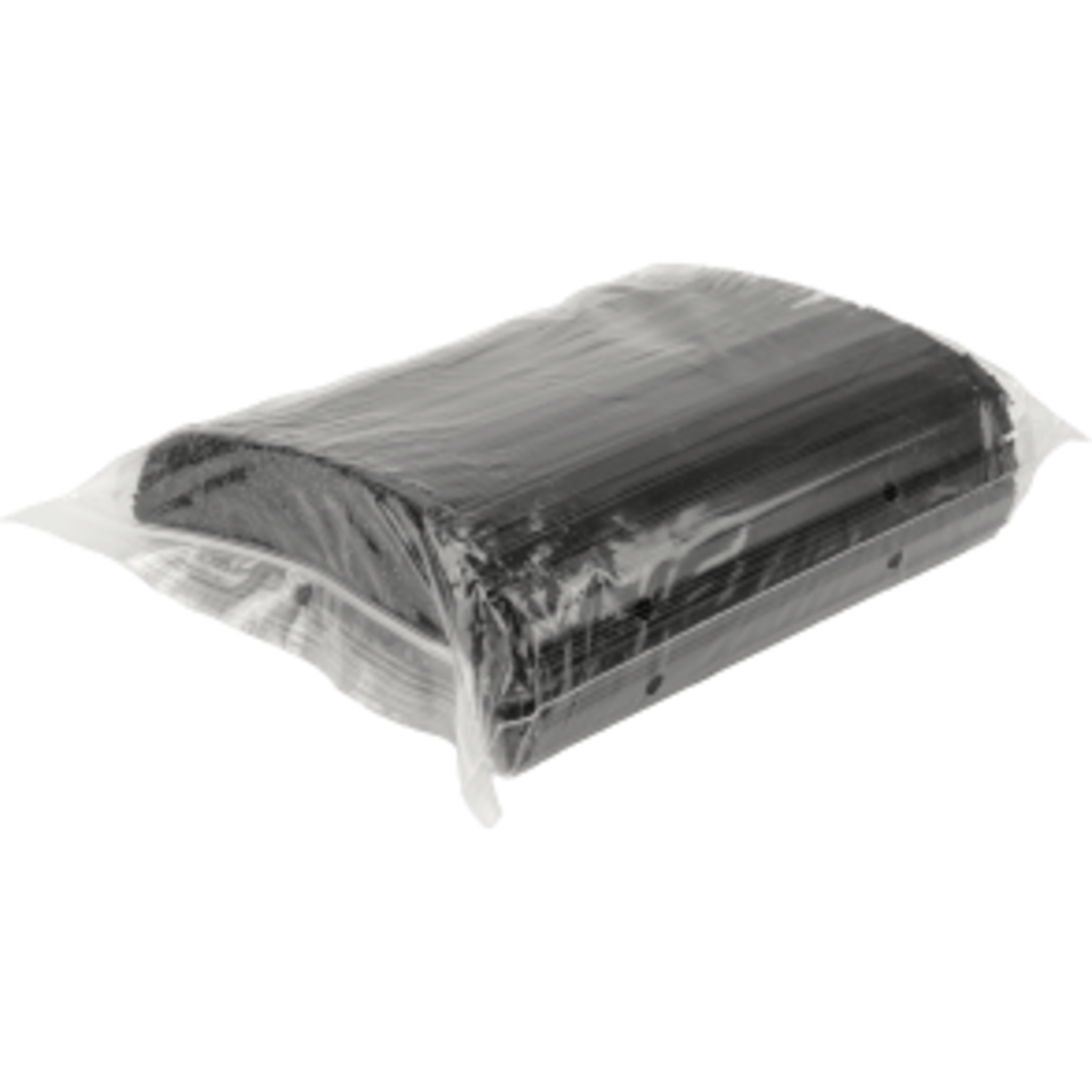 Clipband strip 14cm zwart (1000)