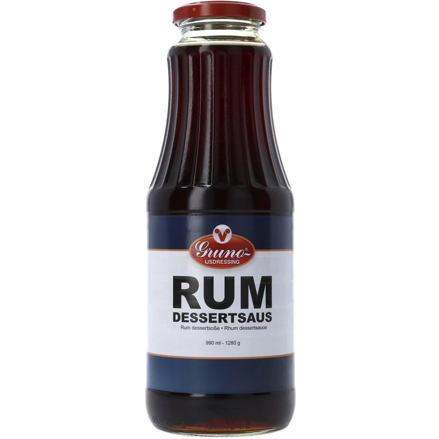 Gruno Rhum Dessertsaus 990ml (1)