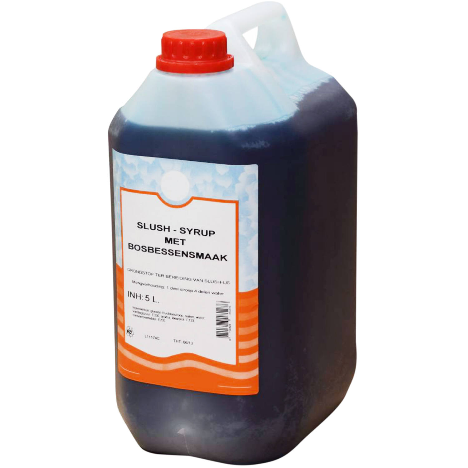 Bosbessen Slush/Shake 5 Liter