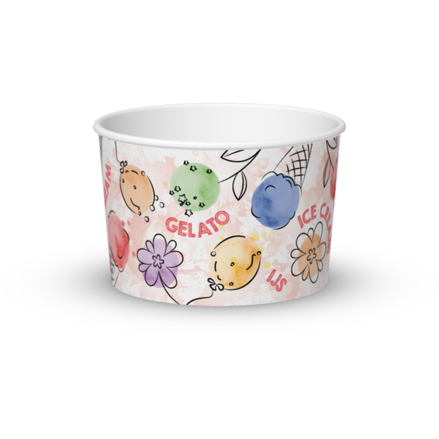 IJsbeker 120cc Bakeplus Genieten (2280)