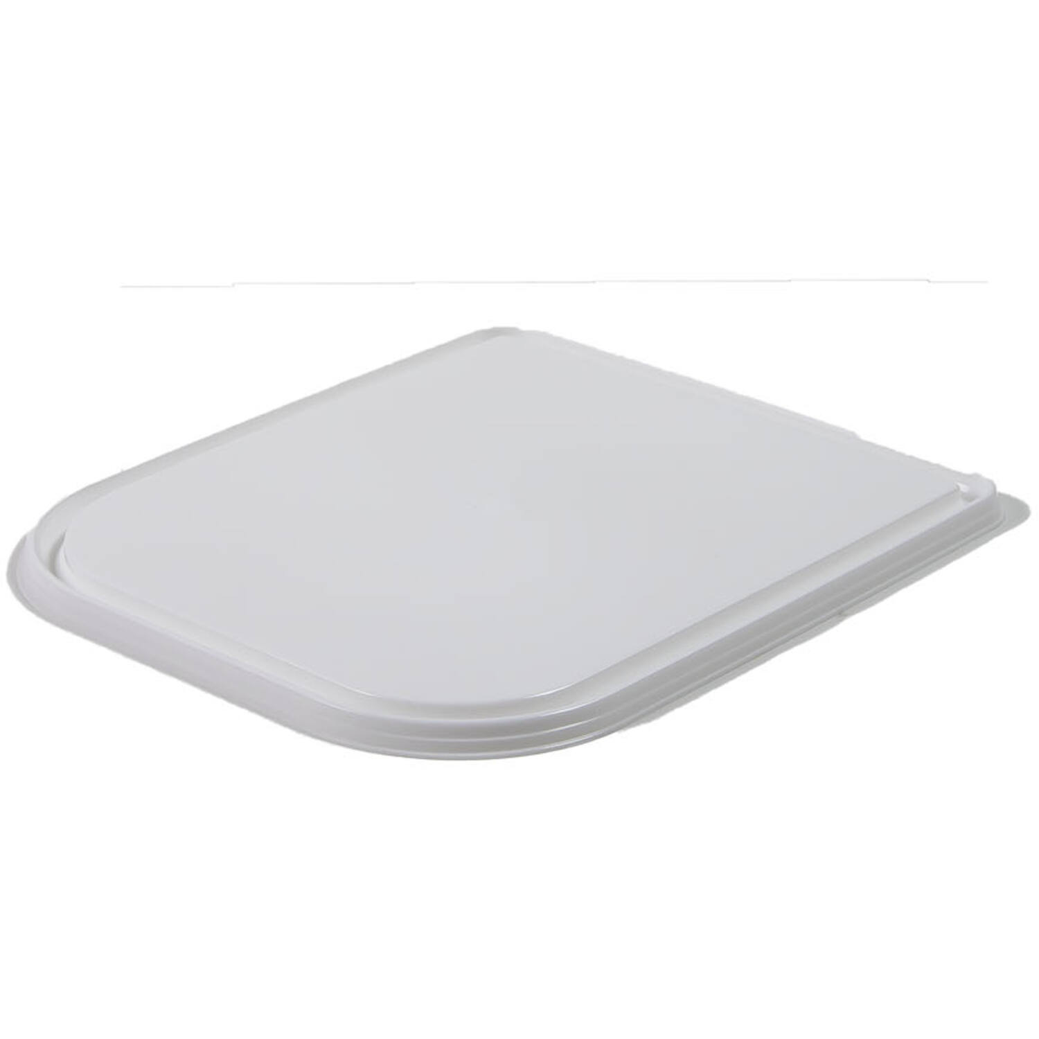Deksel Napoli Plat Wit Kunststof 2,5 L (960)