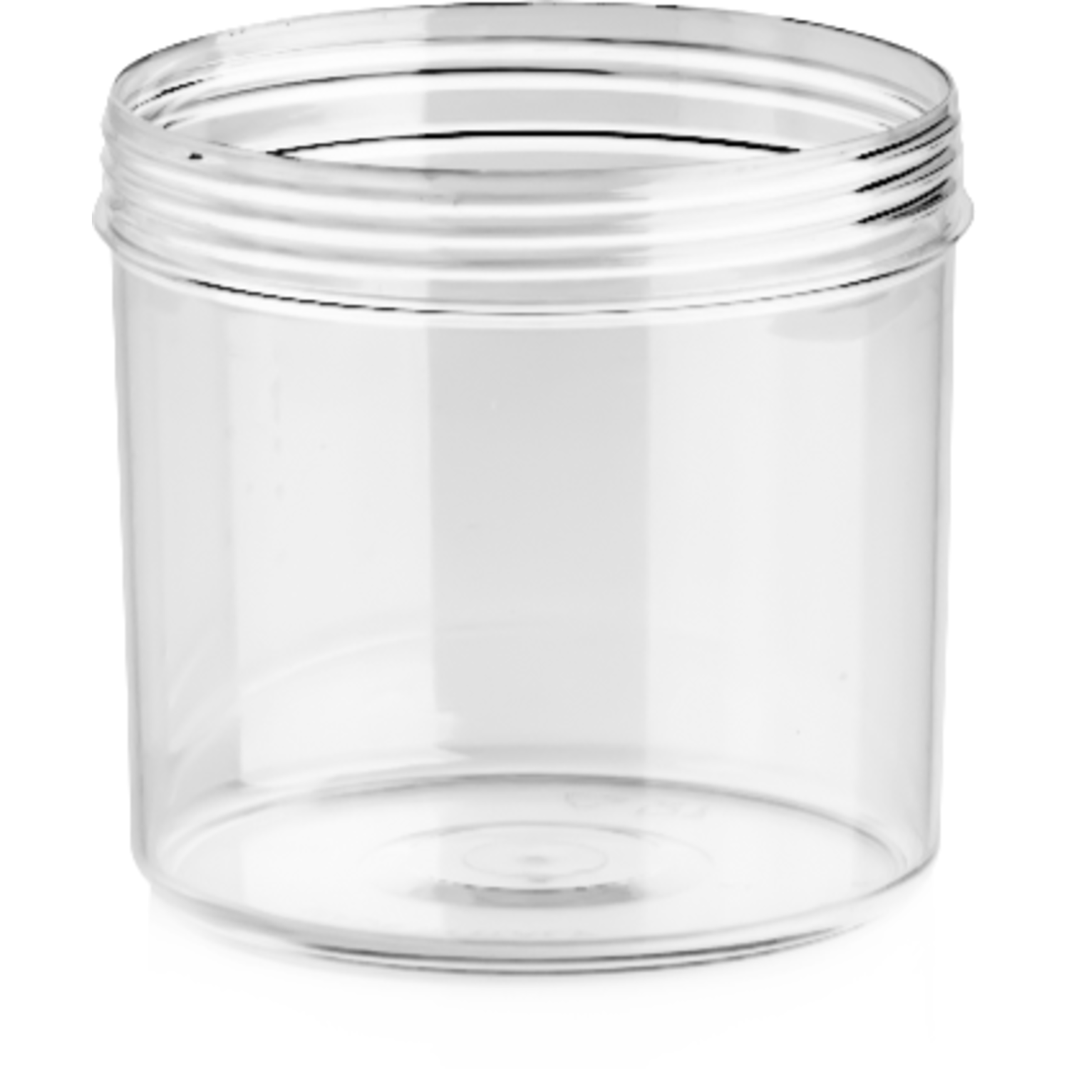 IJs Pot Transparant Plastic 550cc (24)