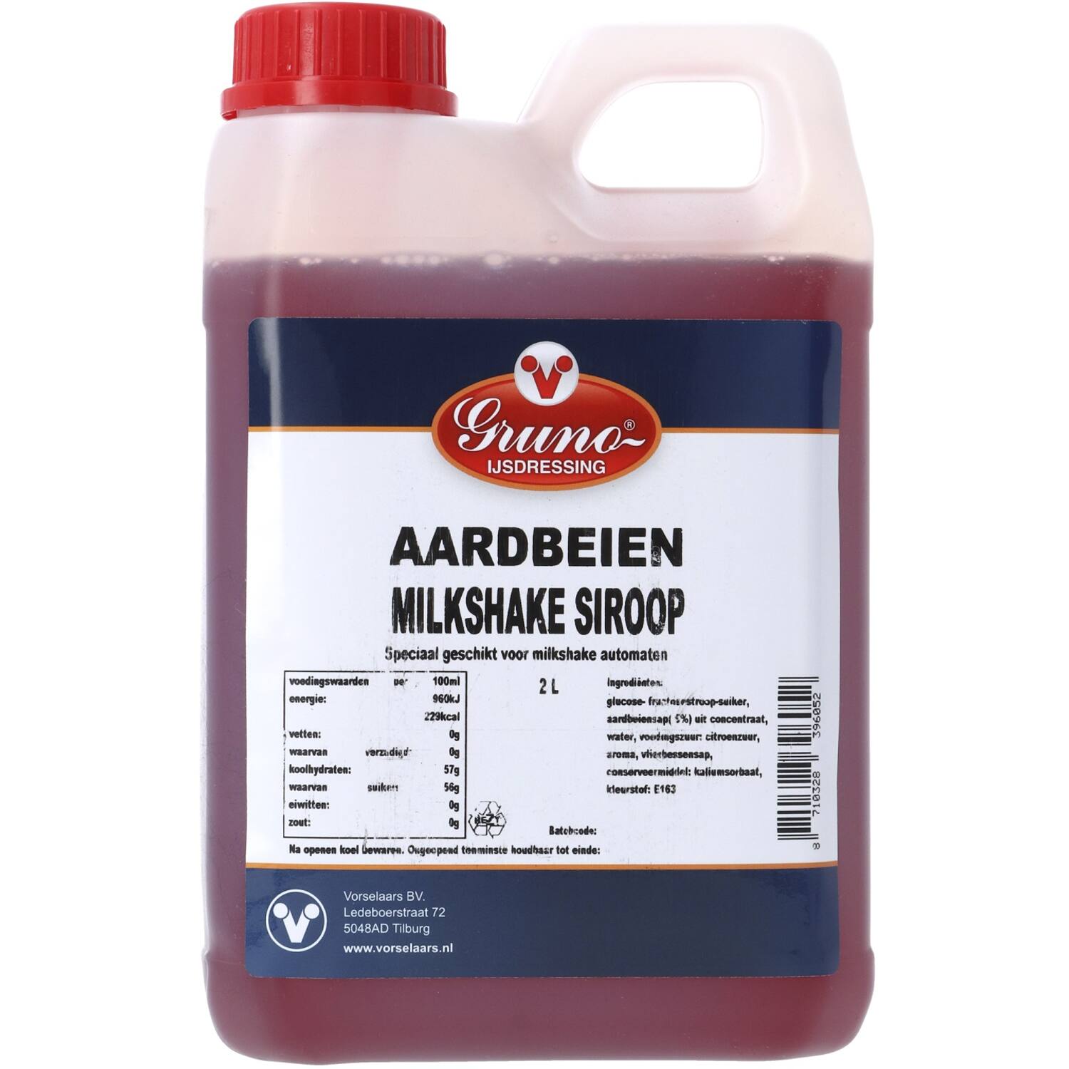 Shakesiroop Aardbeien 2 ltr(4)
