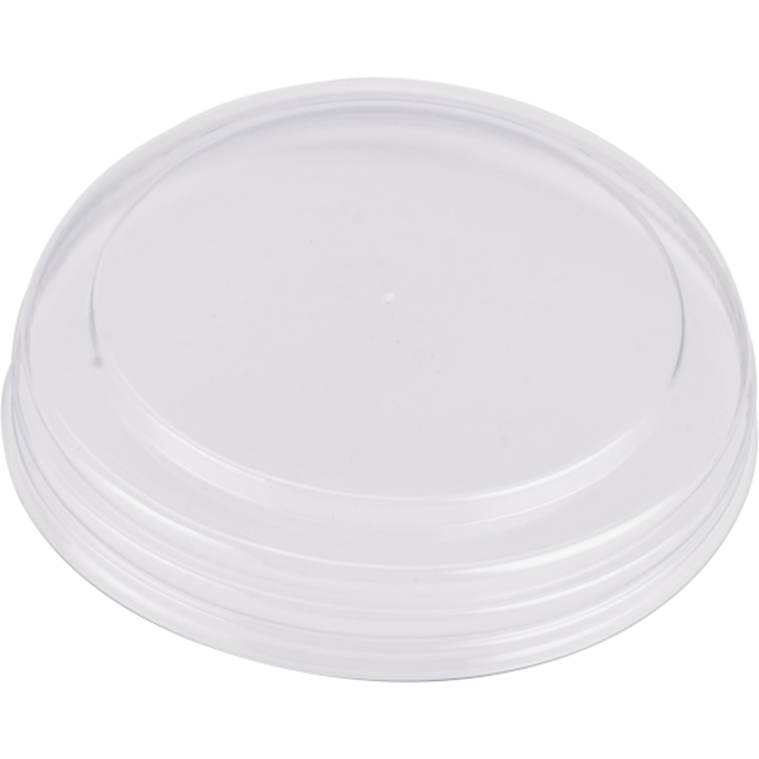 Deksel Plat Transparant IJsbeker T35/T48 (1000)