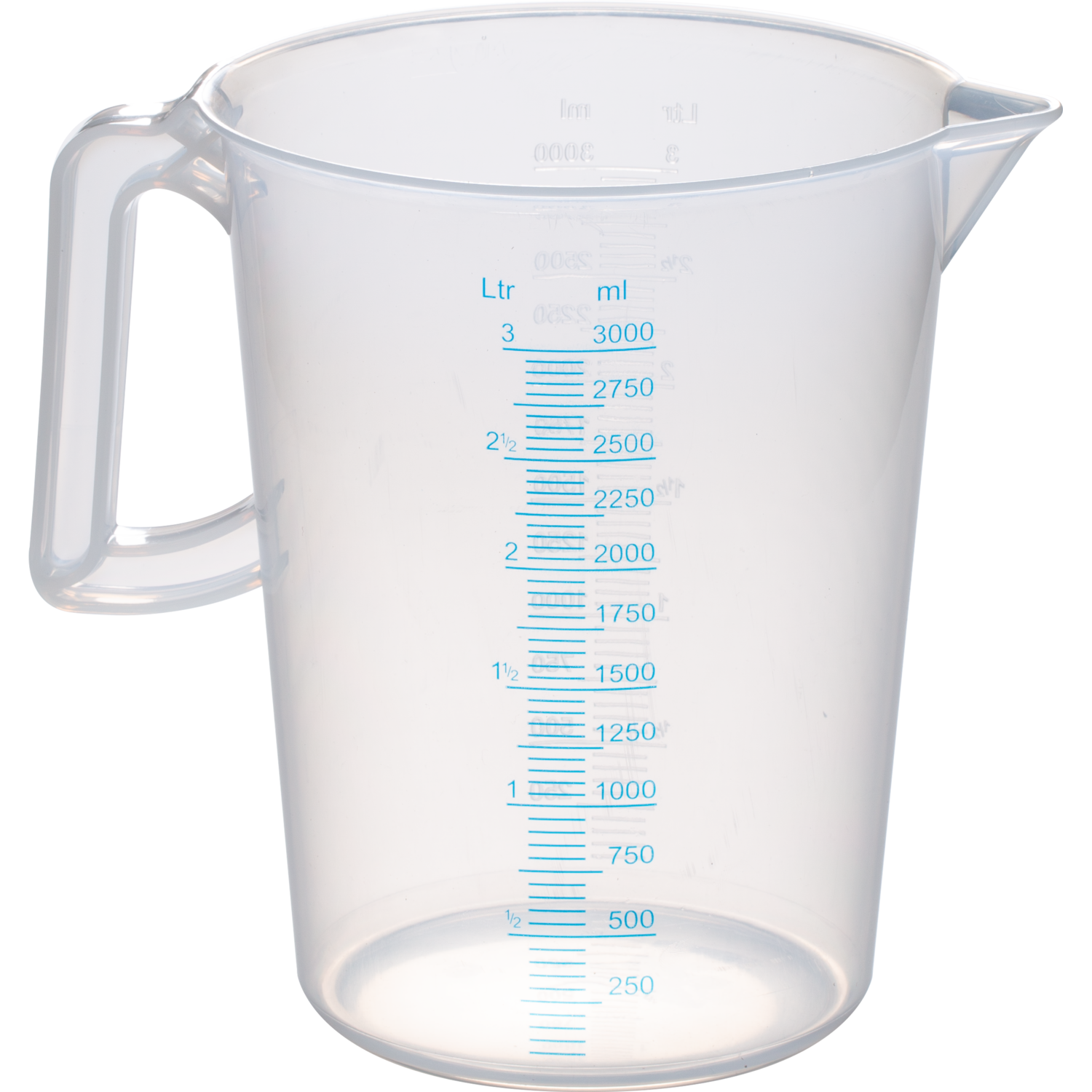 Maat/Schenkbeker met Schaalverdeling 1 ltr