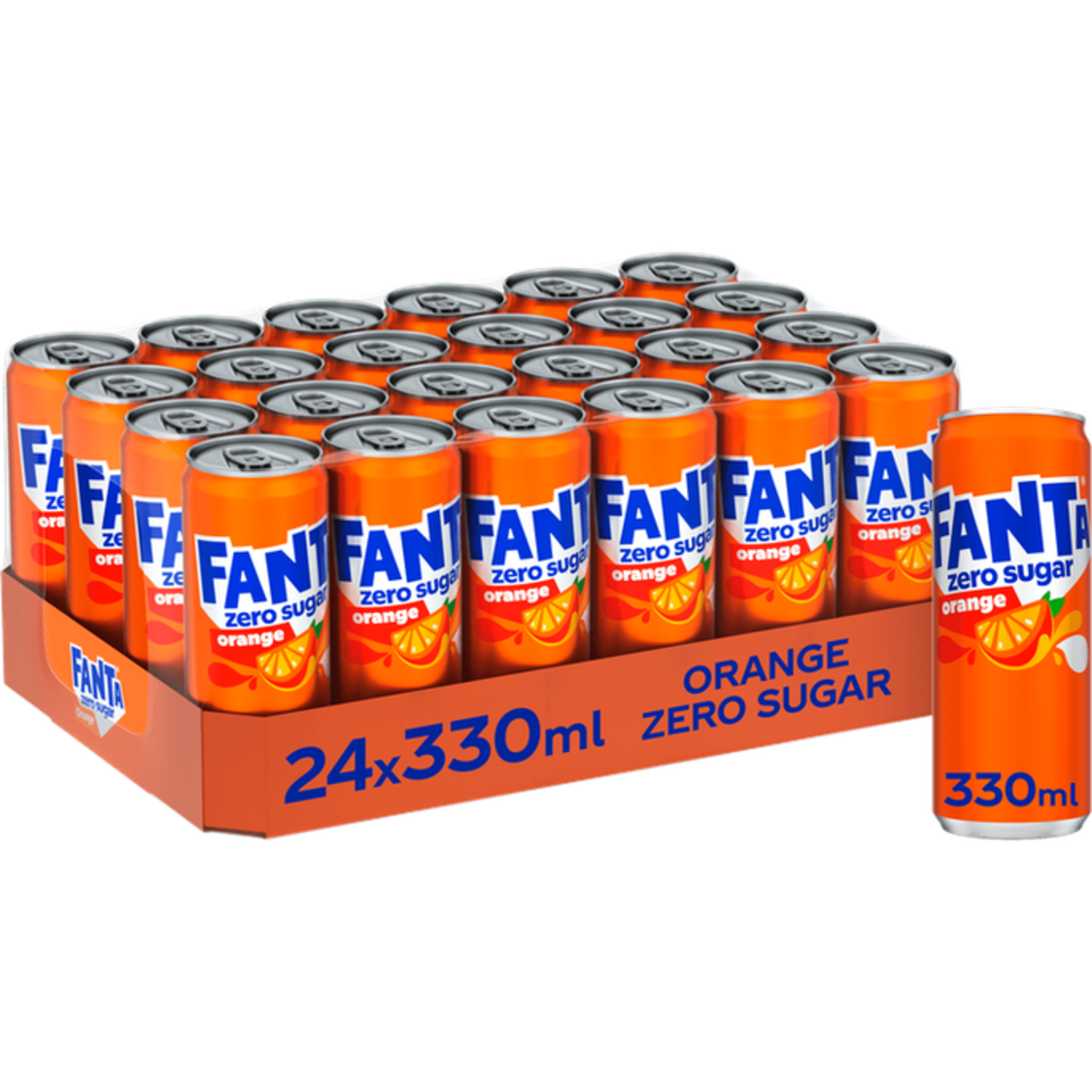Fanta Orange Zero 330 ml (24)