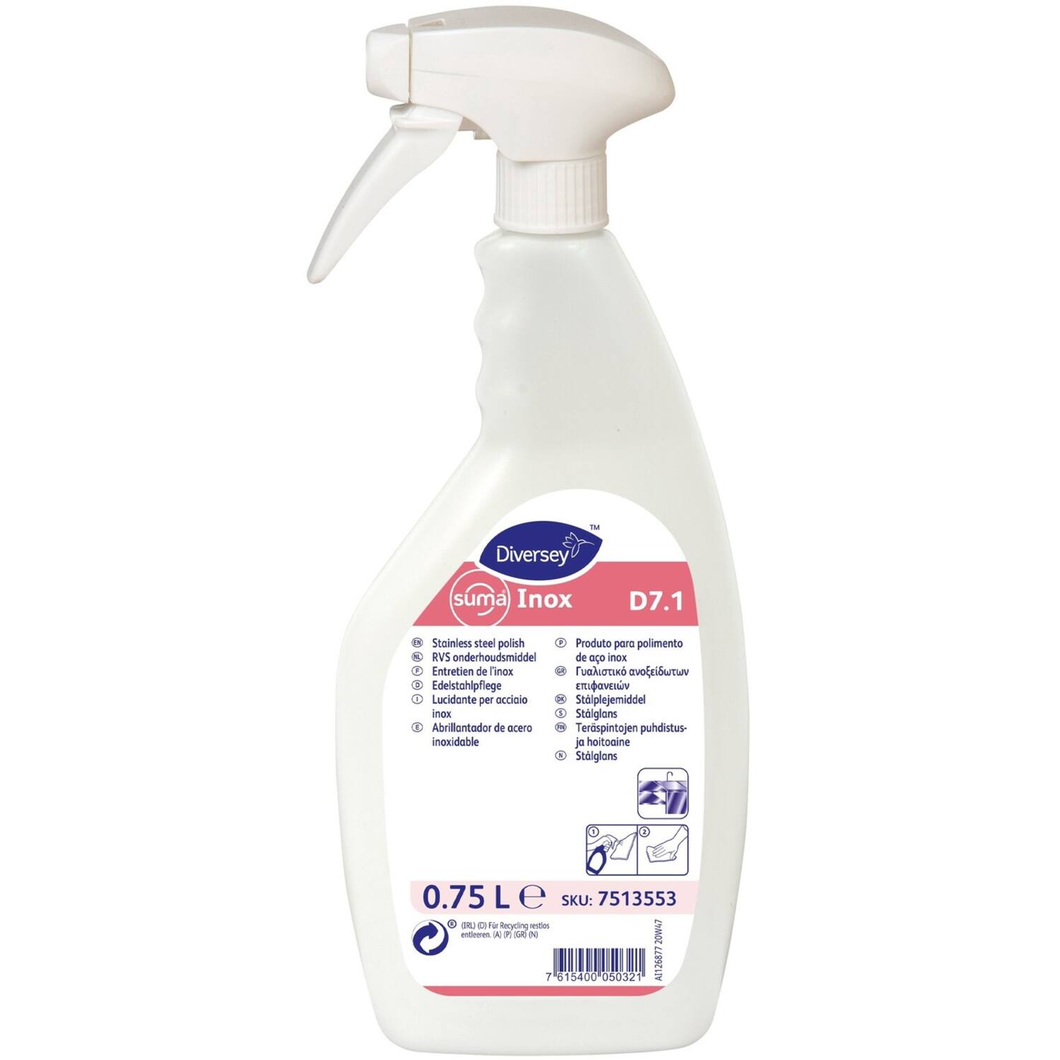 Suma Inox D7.1 750ml