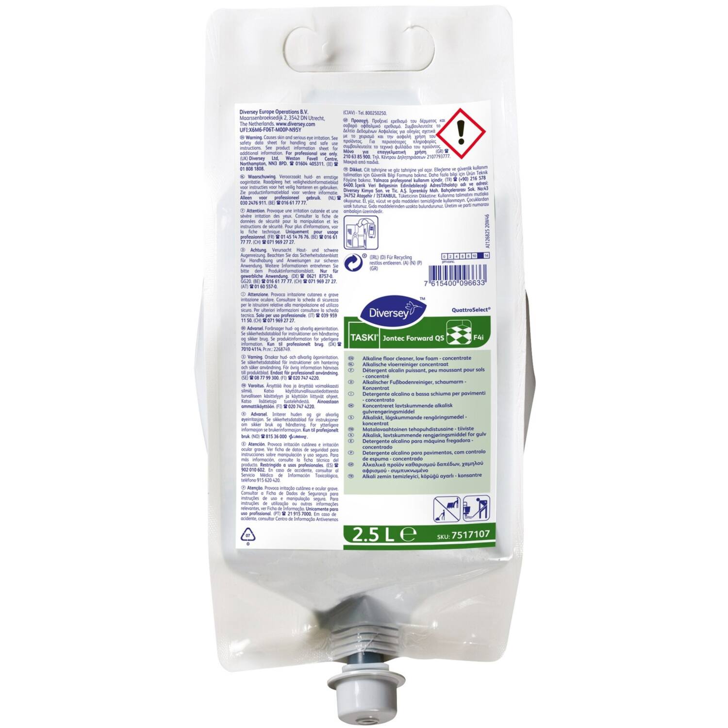 Taski Jontec Forward QS 2x2.5 Ltr